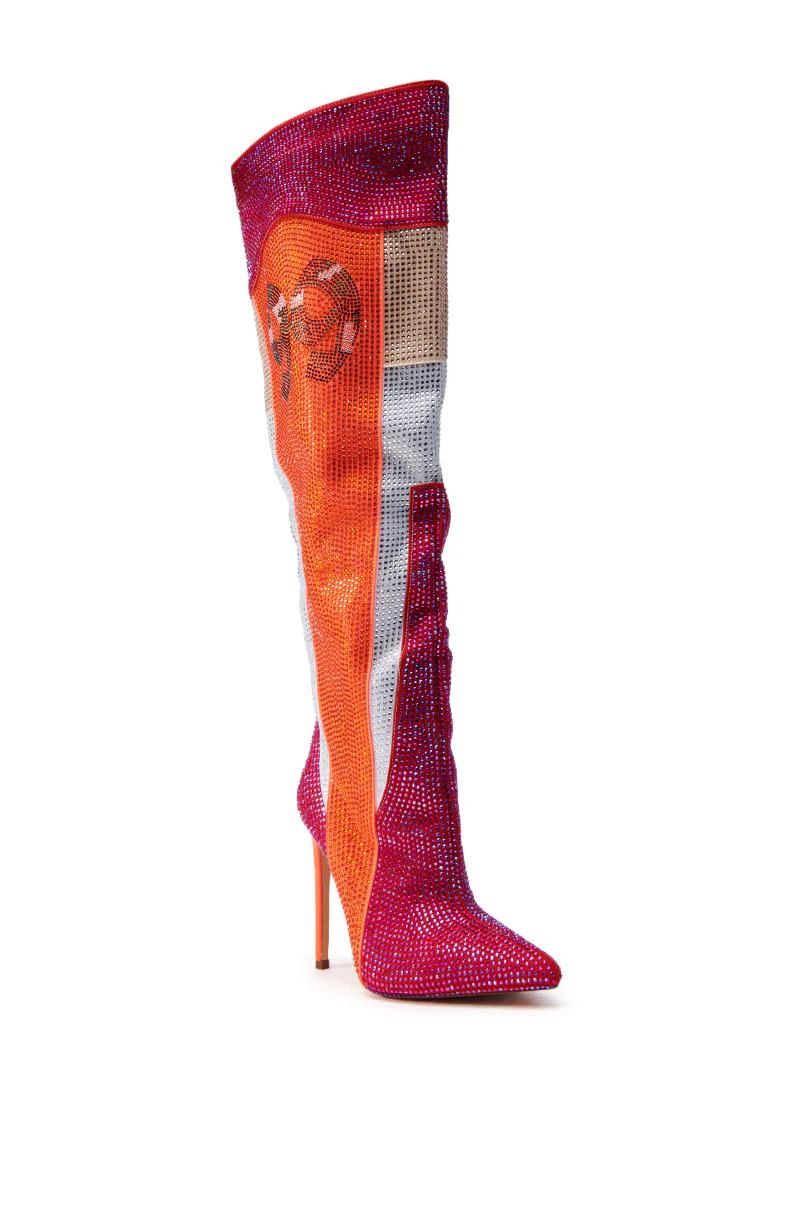 AZALEA WANG HADLEE MULTI SPORTY COLORBLOCKED BOOT - Image 8