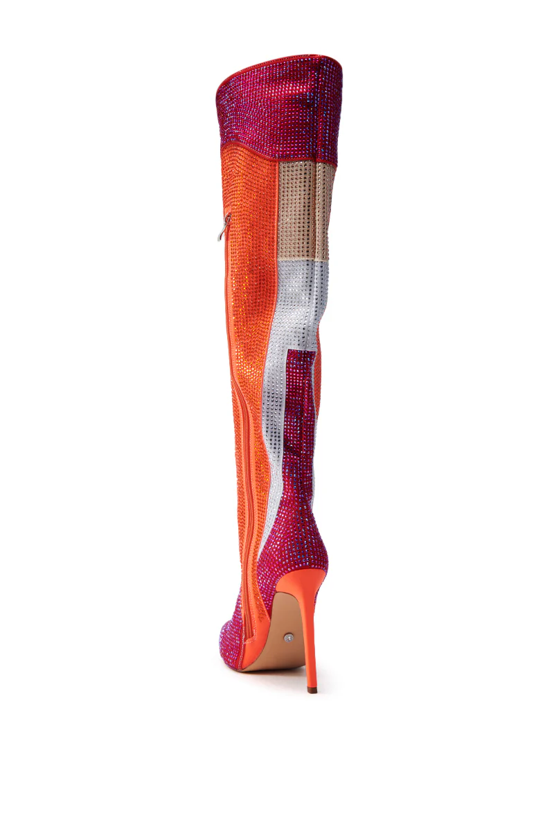AZALEA WANG HADLEE MULTI SPORTY COLORBLOCKED BOOT - Image 9