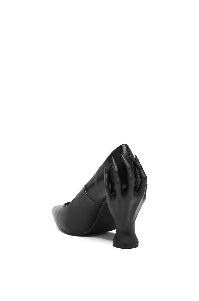 AZALEA WANG HASSAN BLACK HAND HEEL - Image 6