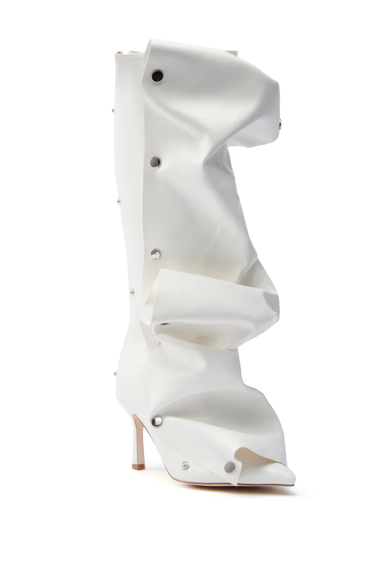 AZALEA WANG IMOGINE WHITE BOOT - Image 7