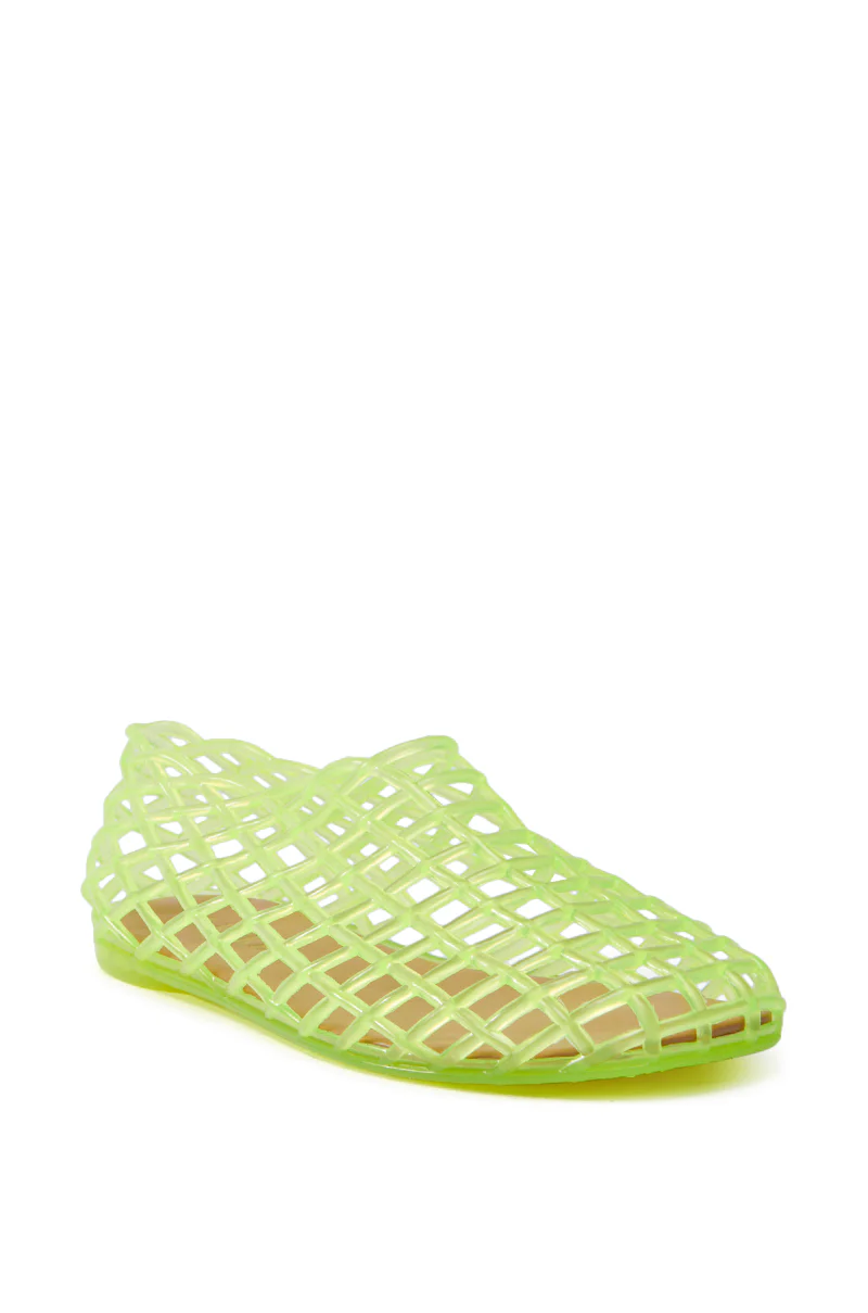 AKIRA LINUS NEON YELLOW FLAT - Image 4