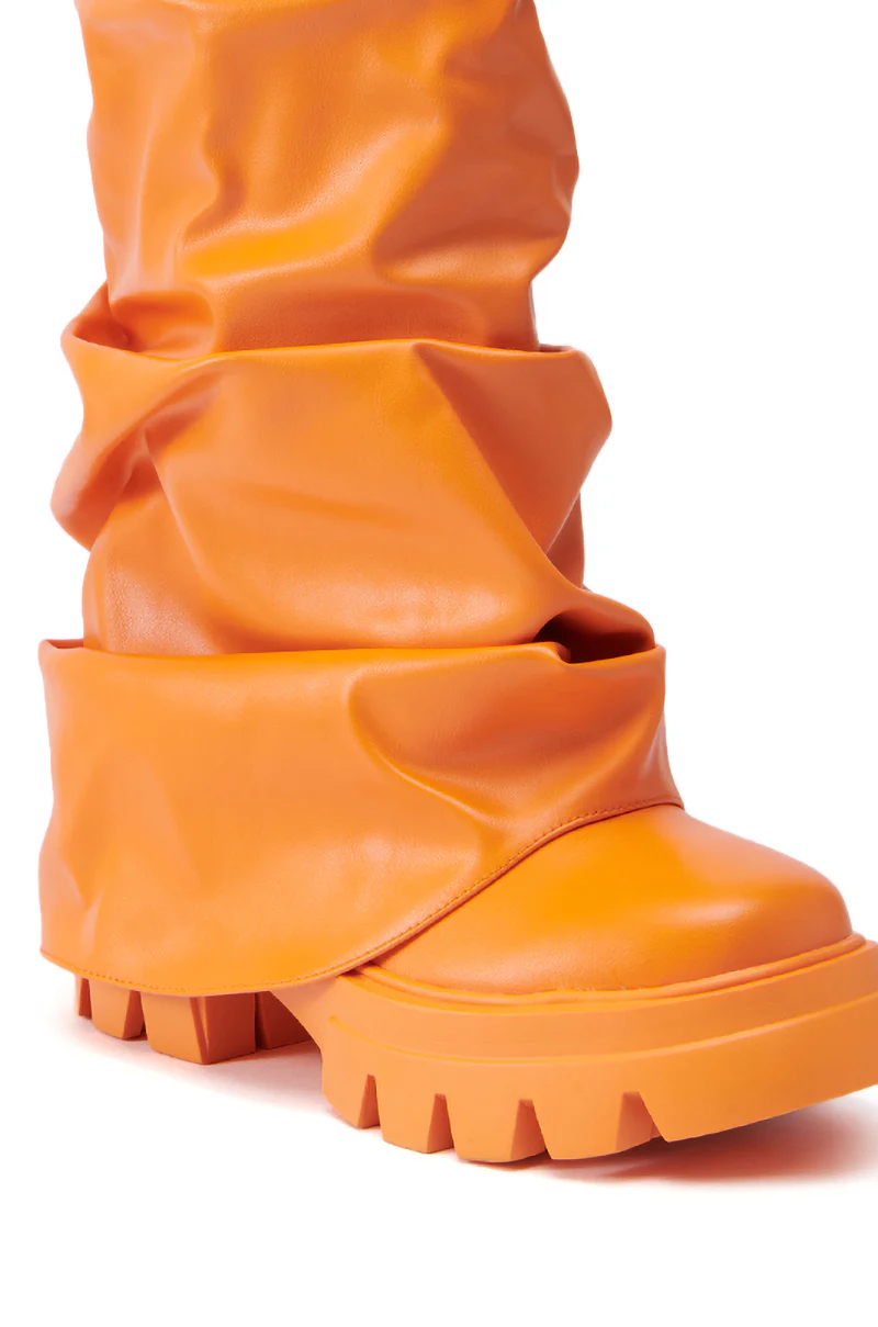 AZALEA WANG MATE ORANGE BOOTIE - Image 5