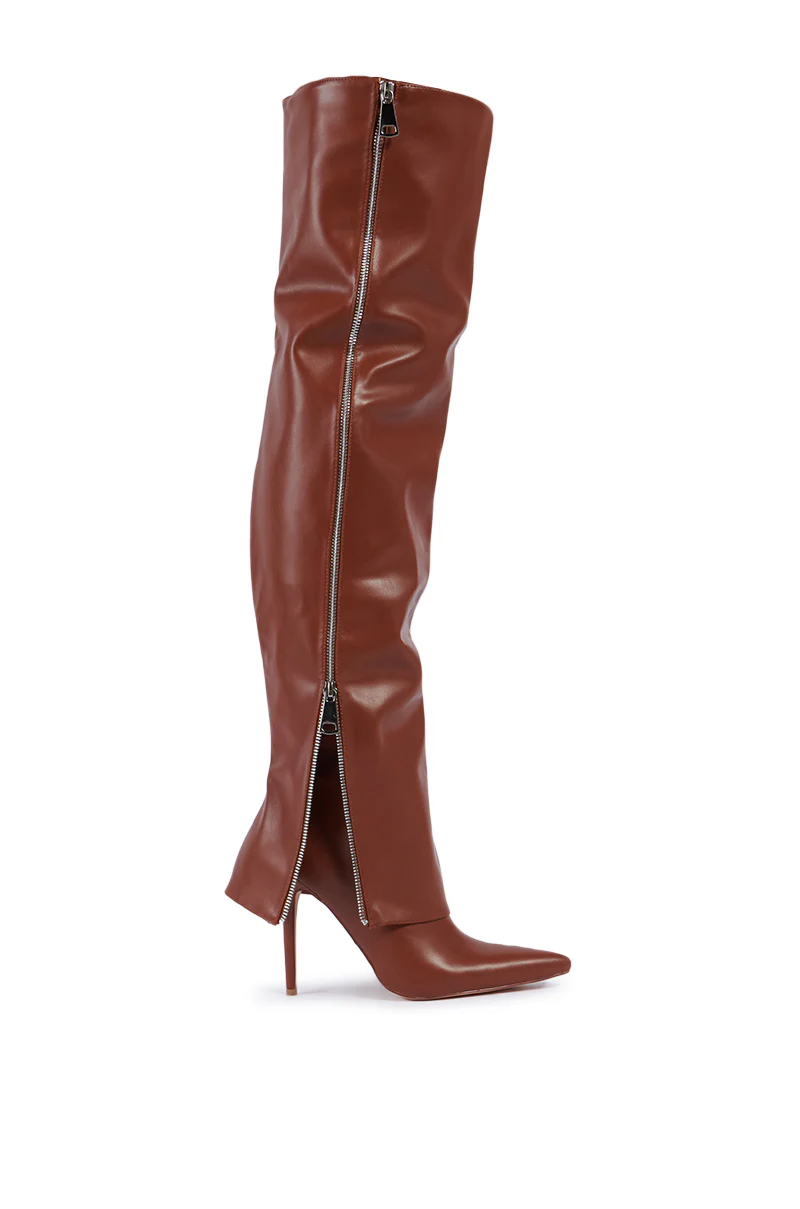 AZALEA WANG MOSSY TAN BOOT - Image 4