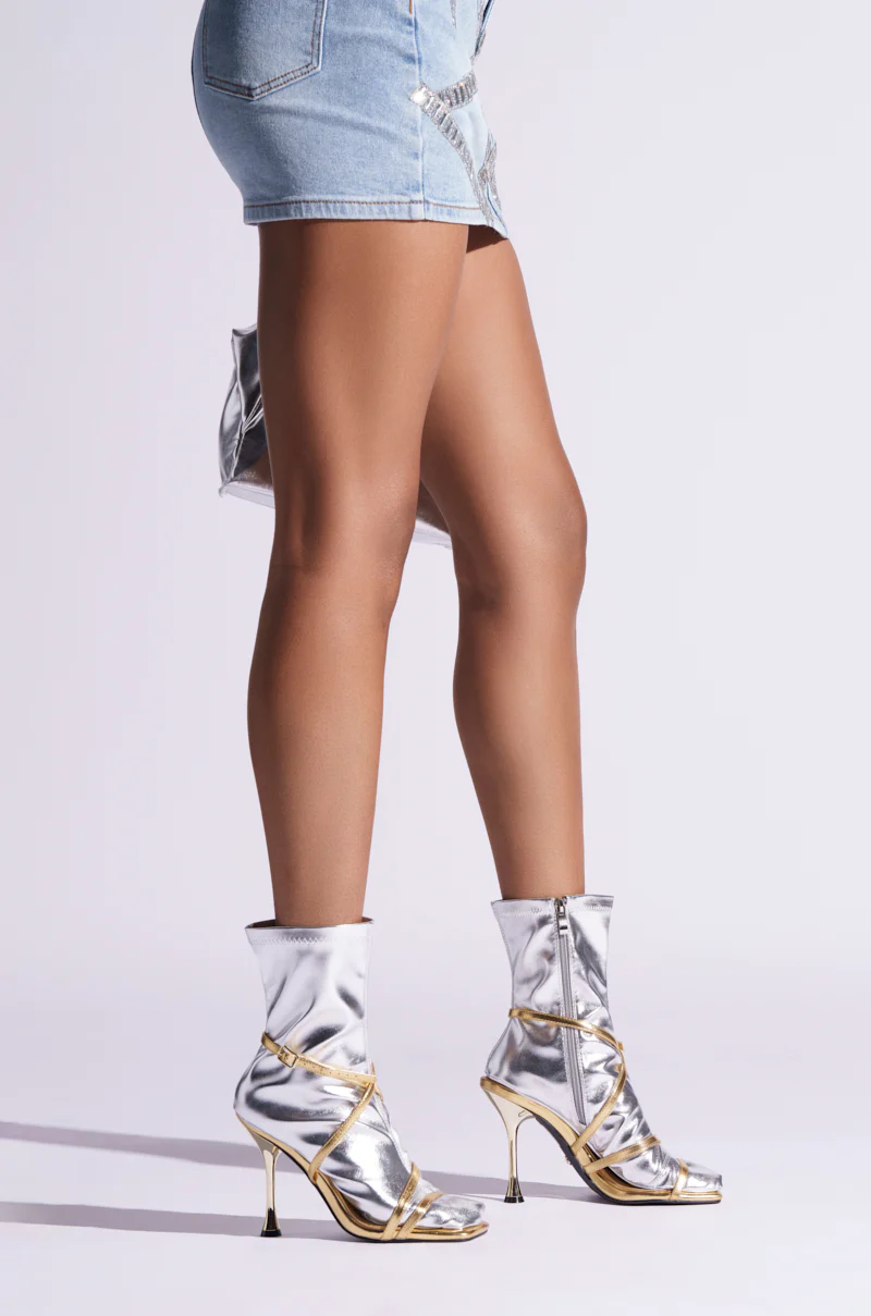 AZALEA WANG ODETA GOLD SANDAL - Image 2