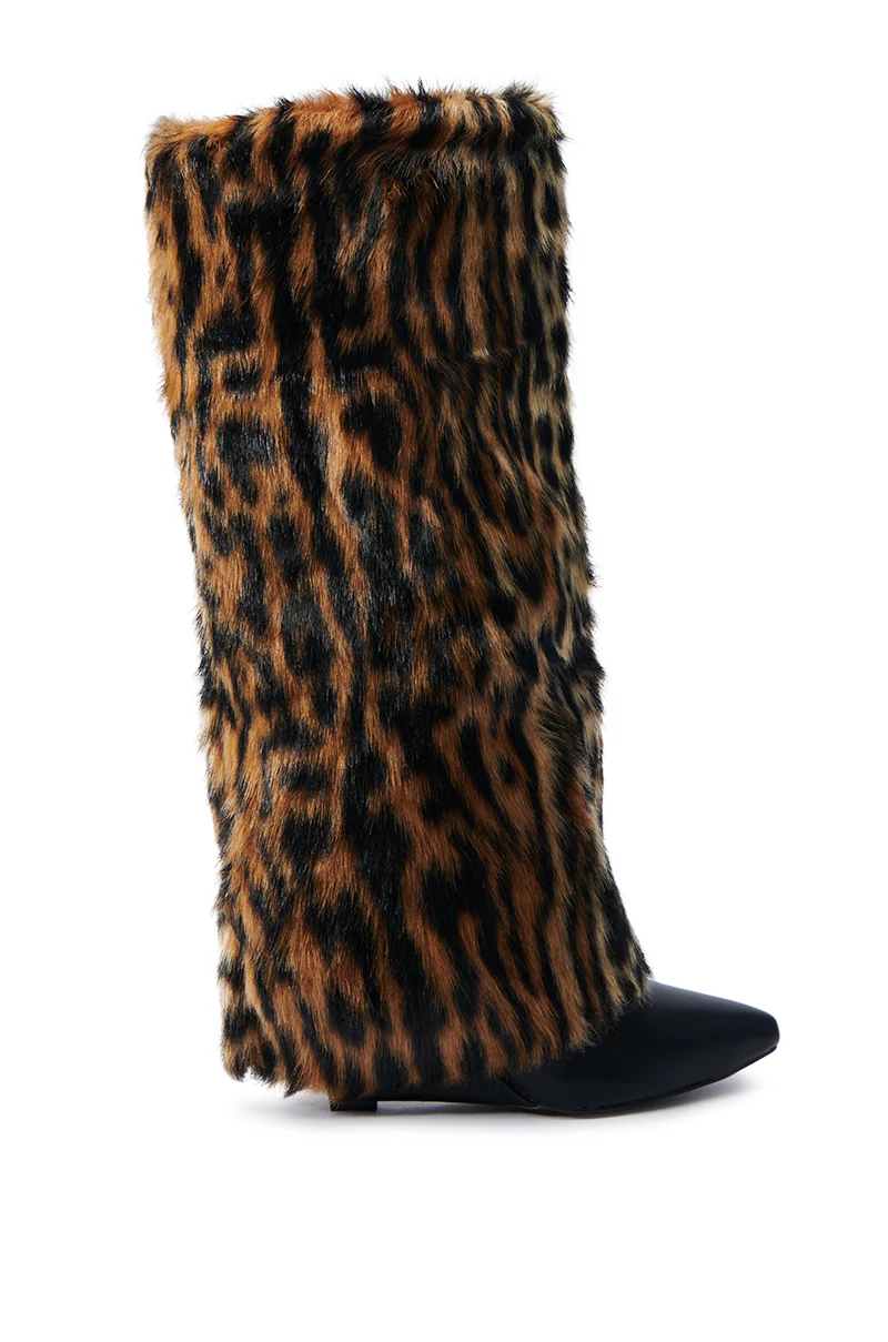 AZALEA WANG RAILAY WEDGE BOOT - Image 5