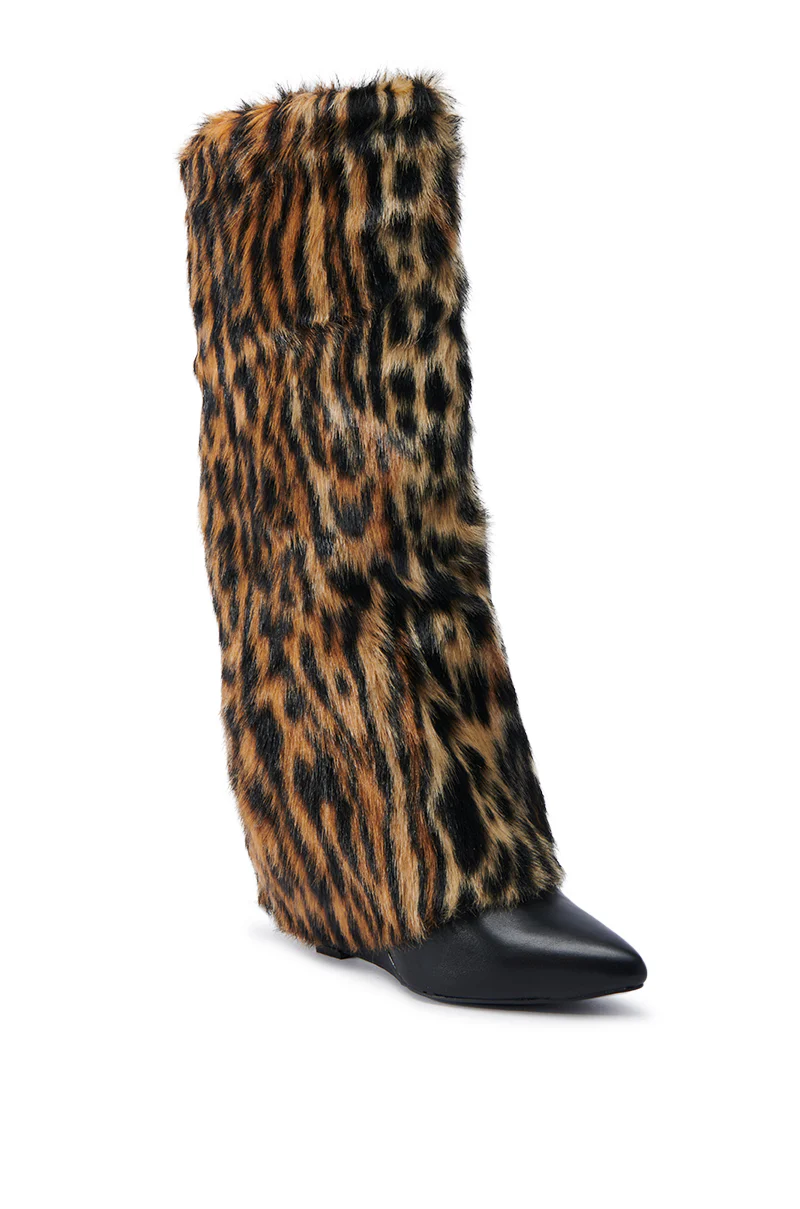 AZALEA WANG RAILAY WEDGE BOOT - Image 6