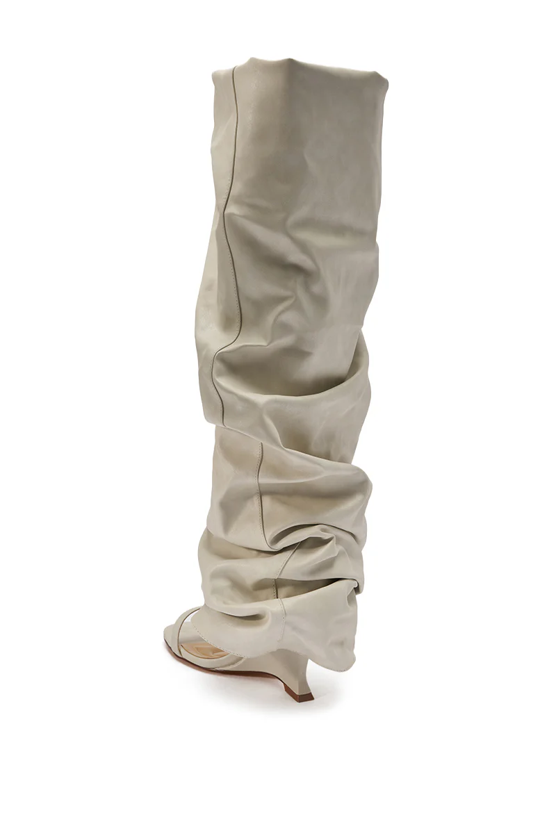 AZALEA WANG RAYLAN BONE GLADIATOR SANDAL - Image 7