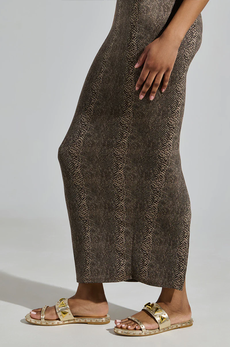 AKIRA RYLIE GOLD EMBELLISHED SLIP ON SANDAL - Image 2