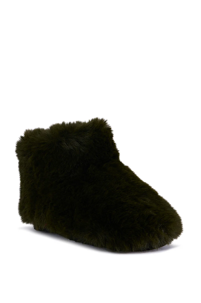 AZALEA WANG TRISH OLIVE BOOTIE - Image 4