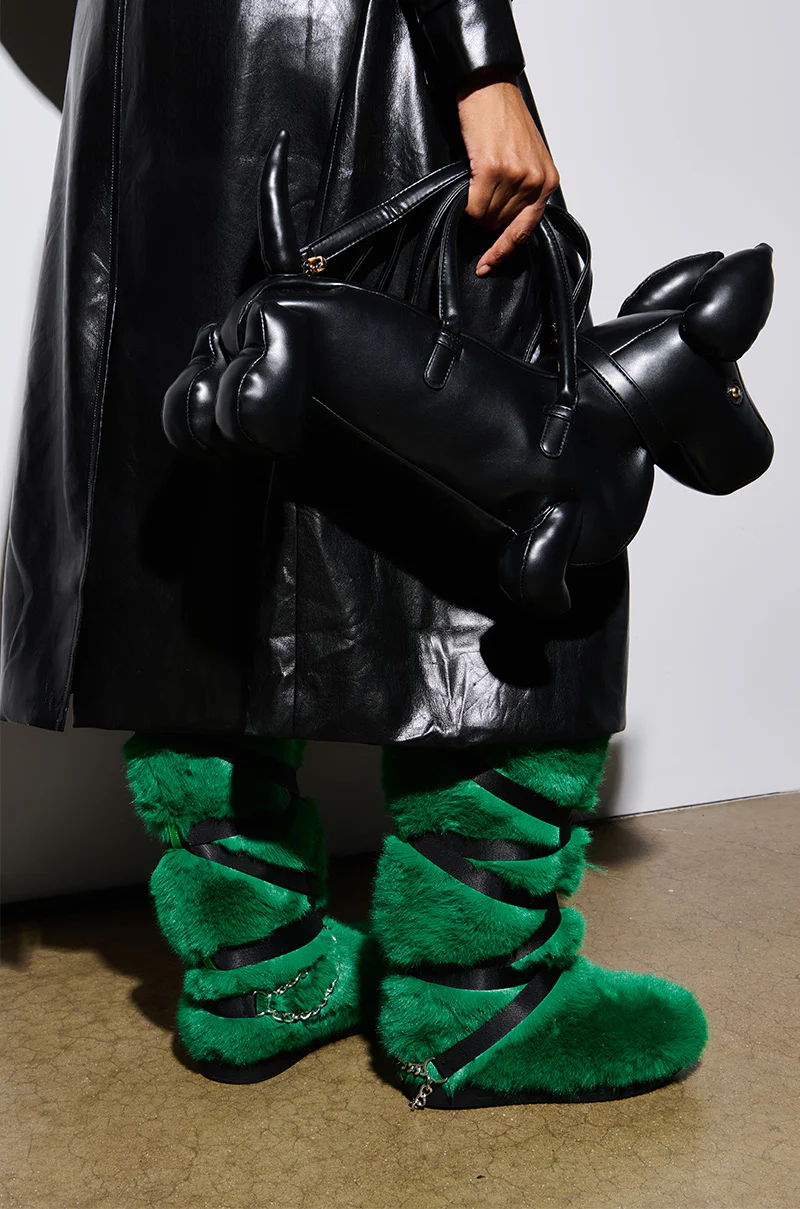 AZALEA WANG TZILA GREEN BOOT - Image 2