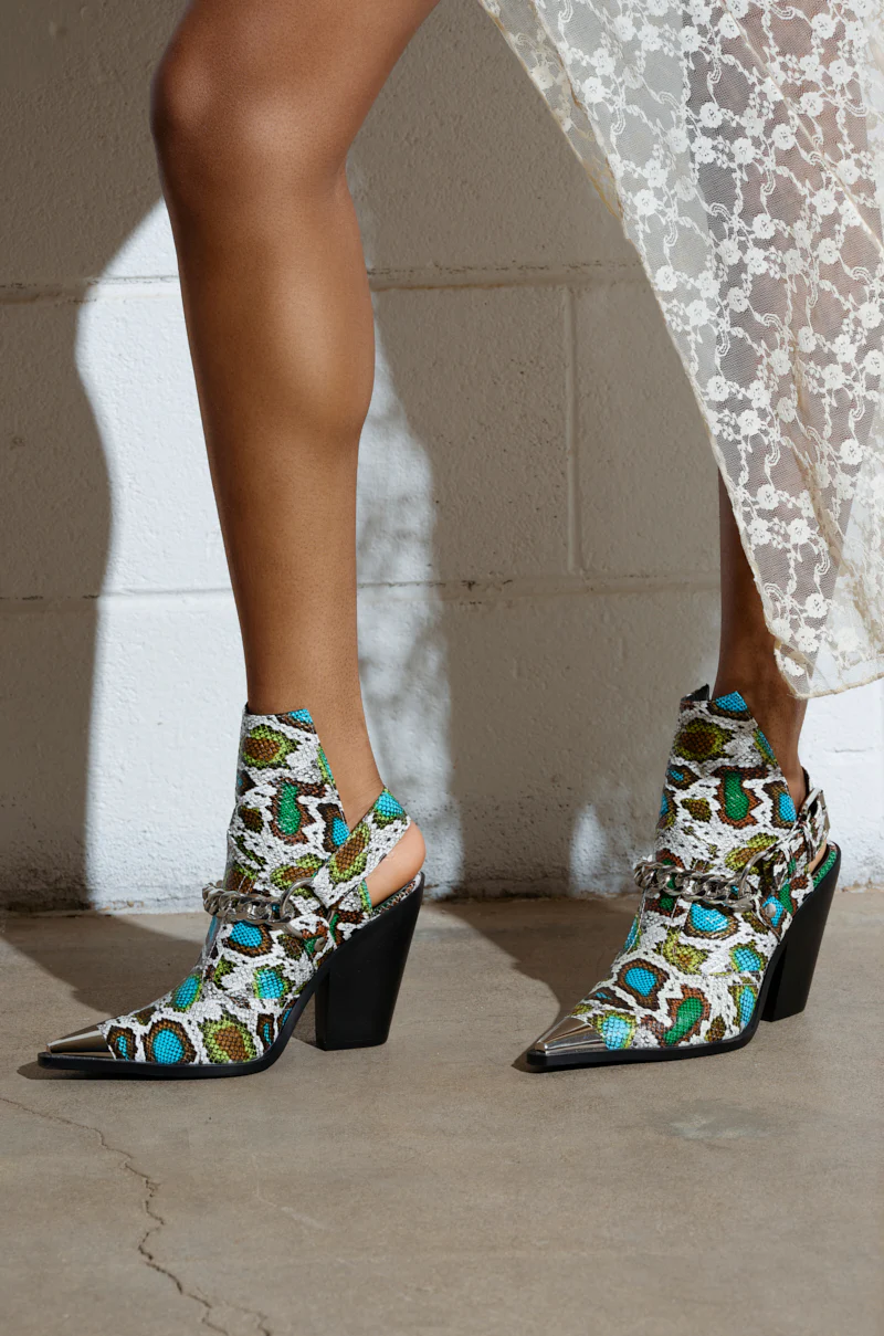 AZALEA WANG WADE MULTI WESTERN BOOTIE - Image 7