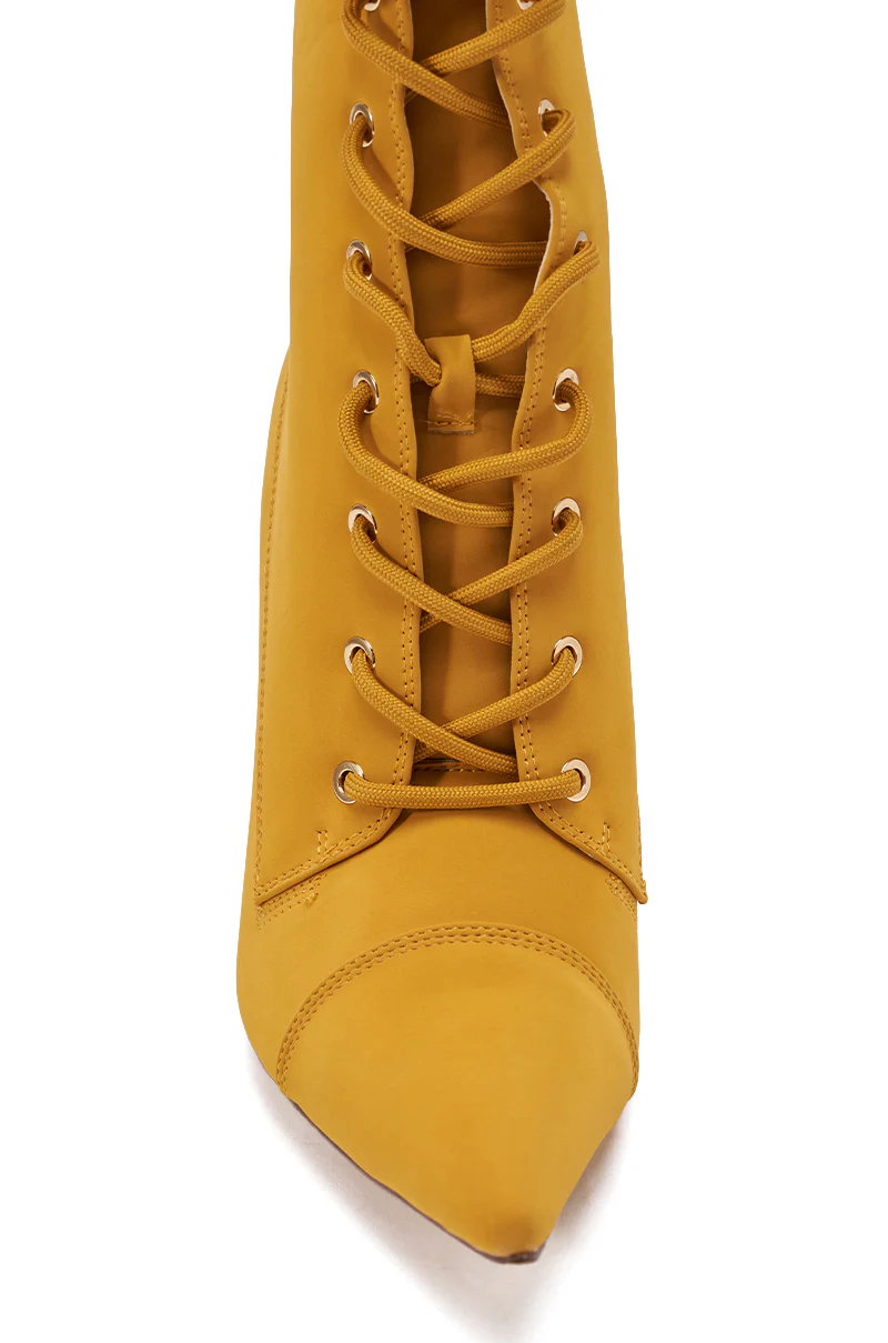 AZALEA WANG XIOMARAN YELLOW BOOTIE - Image 10