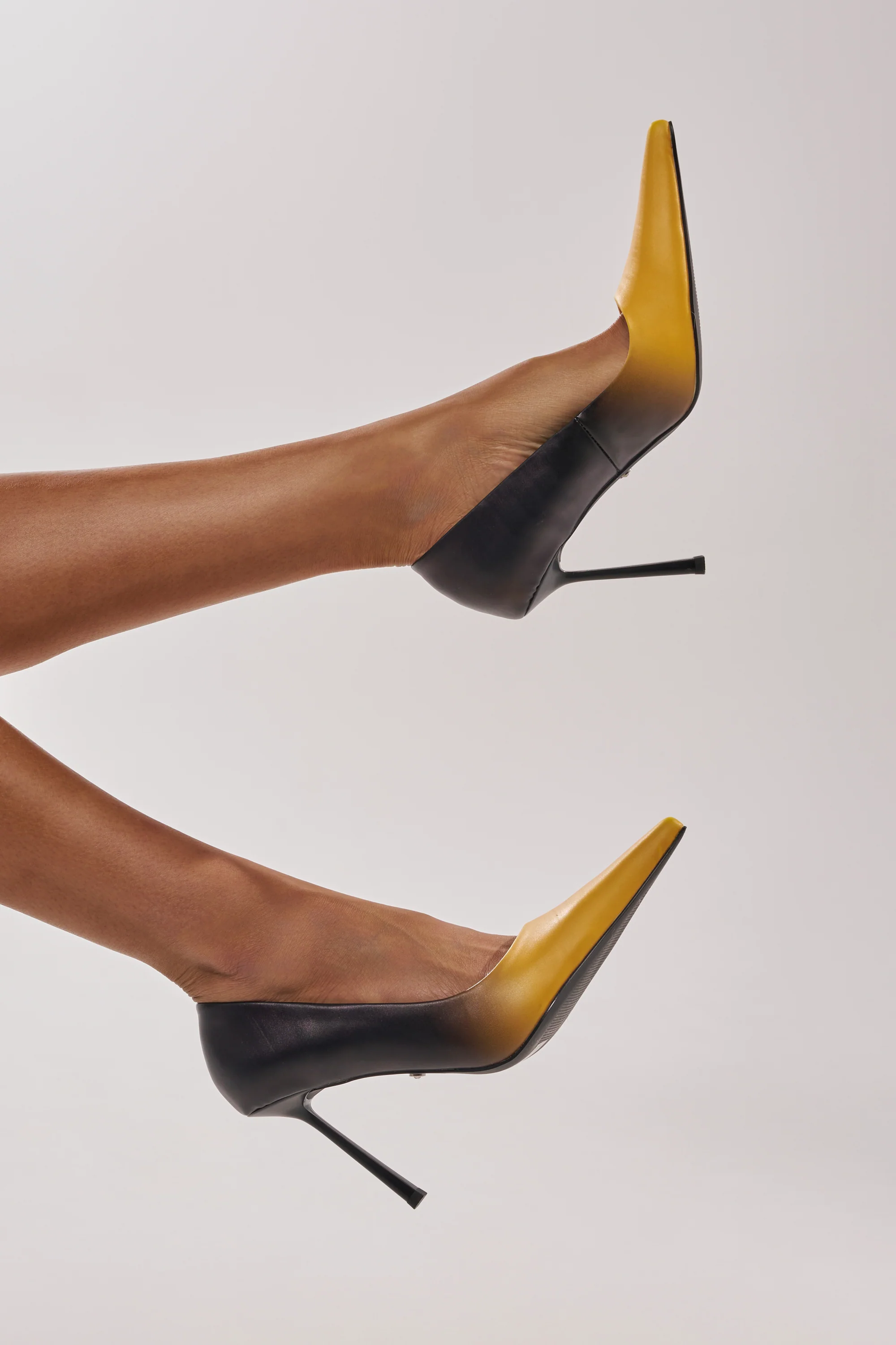 AZALEA WANG YELLOW OMBRE EFFECT STILETTO PUMP
