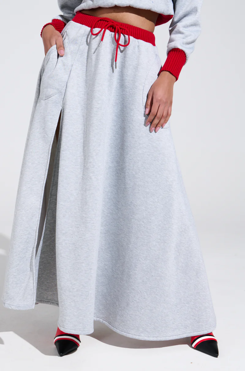 B-VARSITY MAXI SKIRT - Image 2
