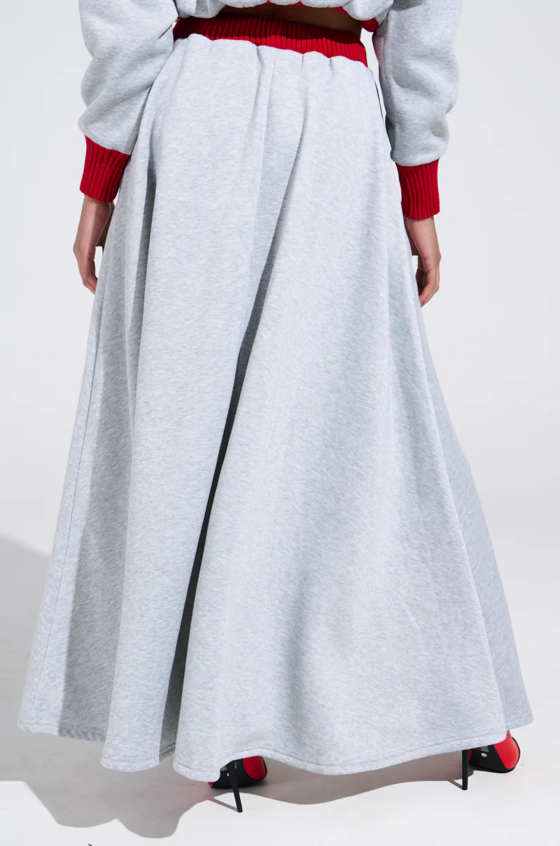 B-VARSITY MAXI SKIRT - Image 6