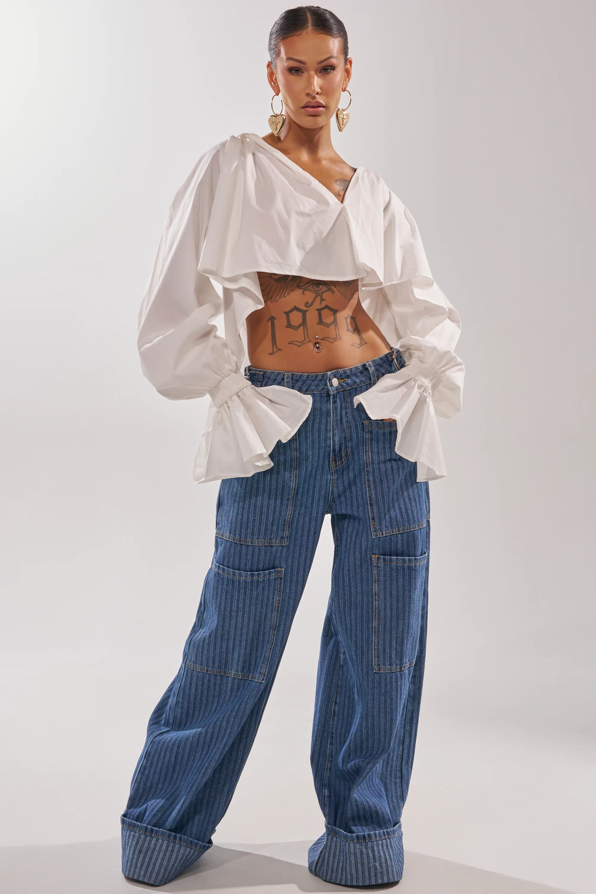 BE MINE STRIPE DENIM - Image 7