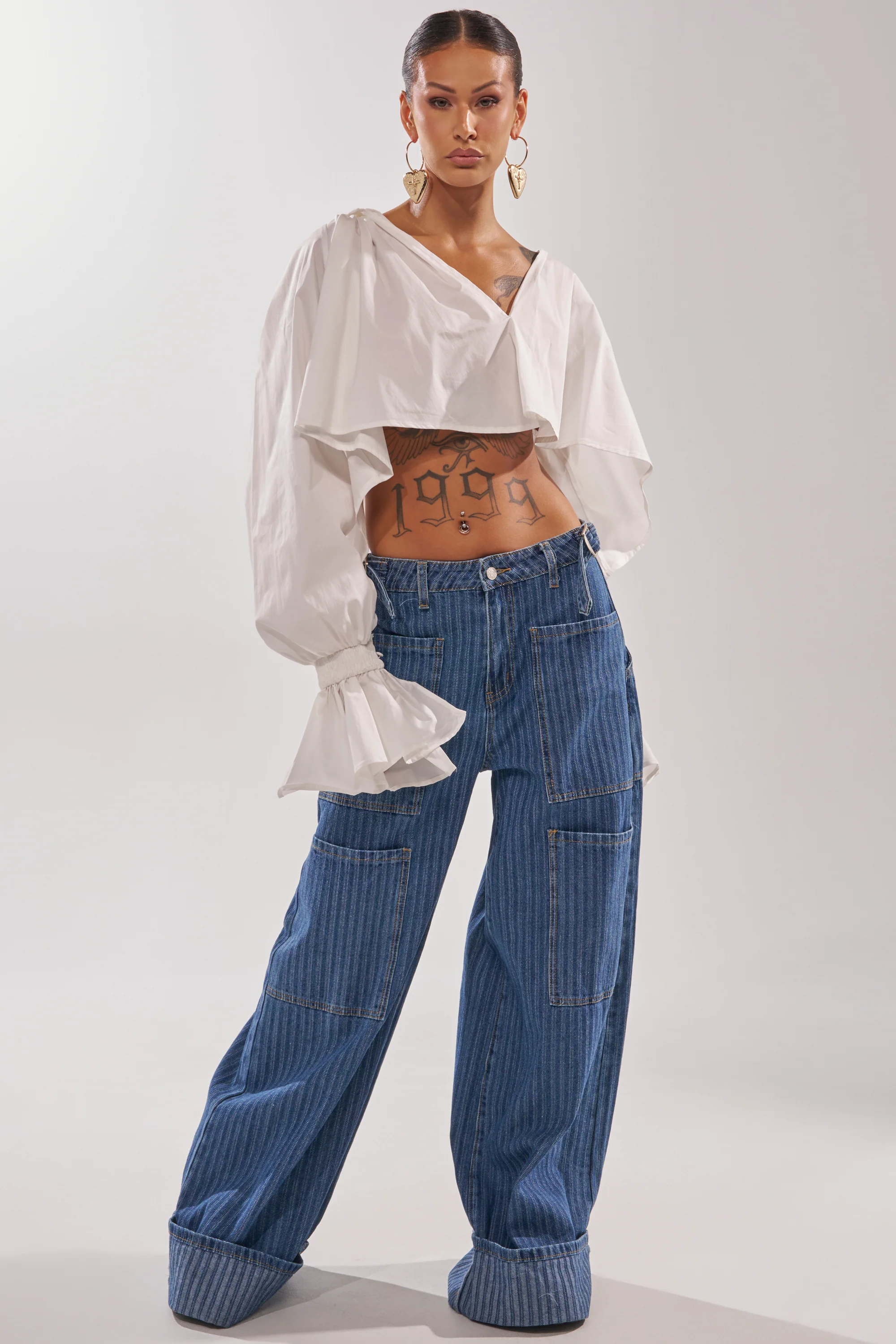 BE MINE STRIPE DENIM - Image 8