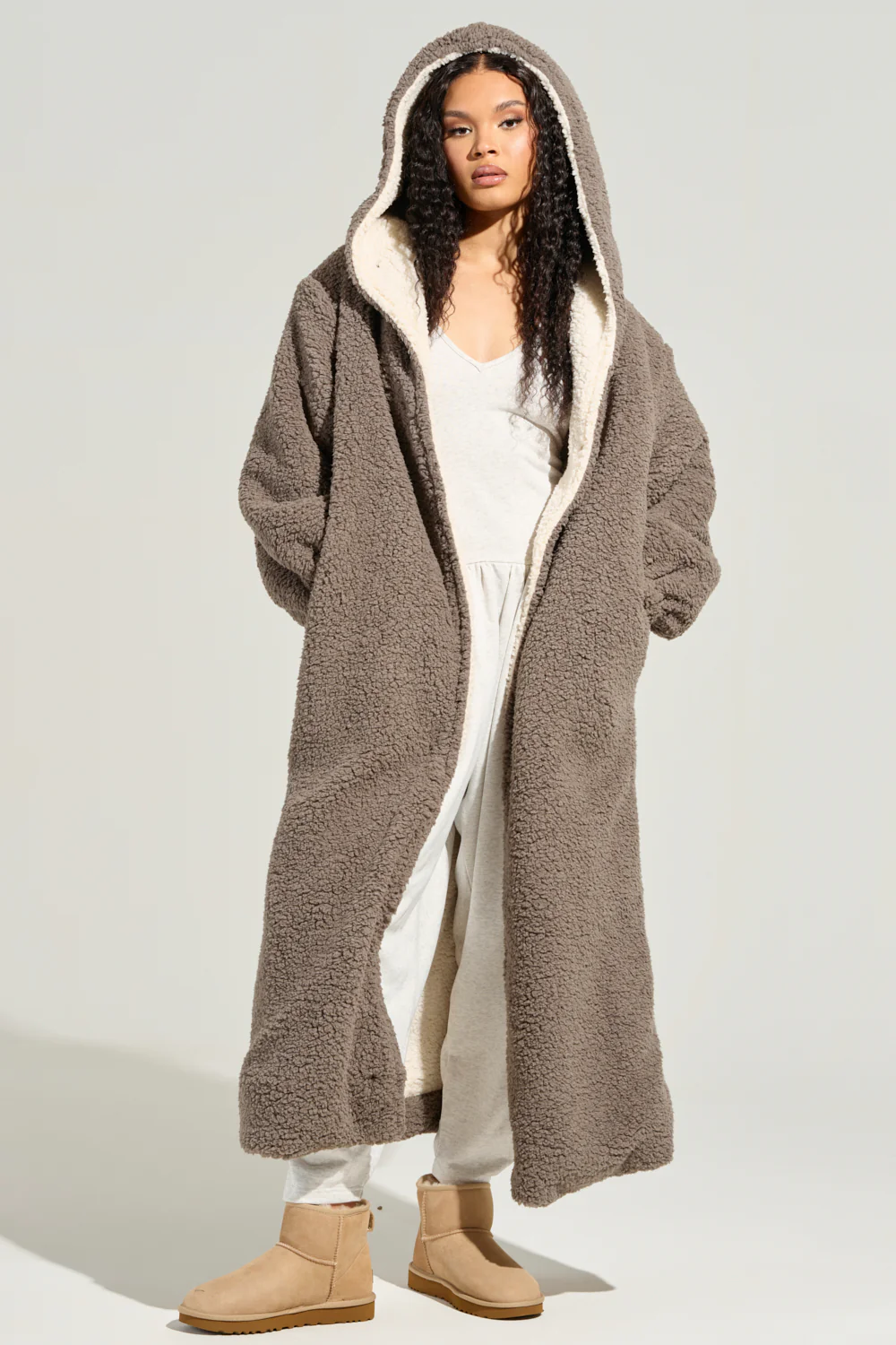 BEAR HUG REVERSIBLE FLEECE TRENCH - Image 6