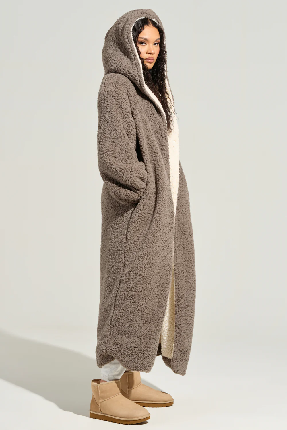 BEAR HUG REVERSIBLE FLEECE TRENCH - Image 8