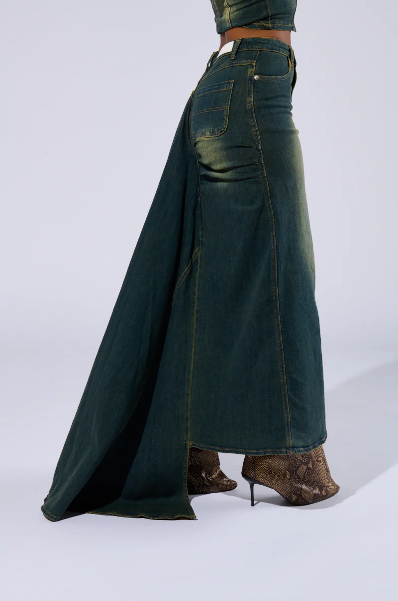 BEFORE YOU GO DENIM SKIRT - Image 3