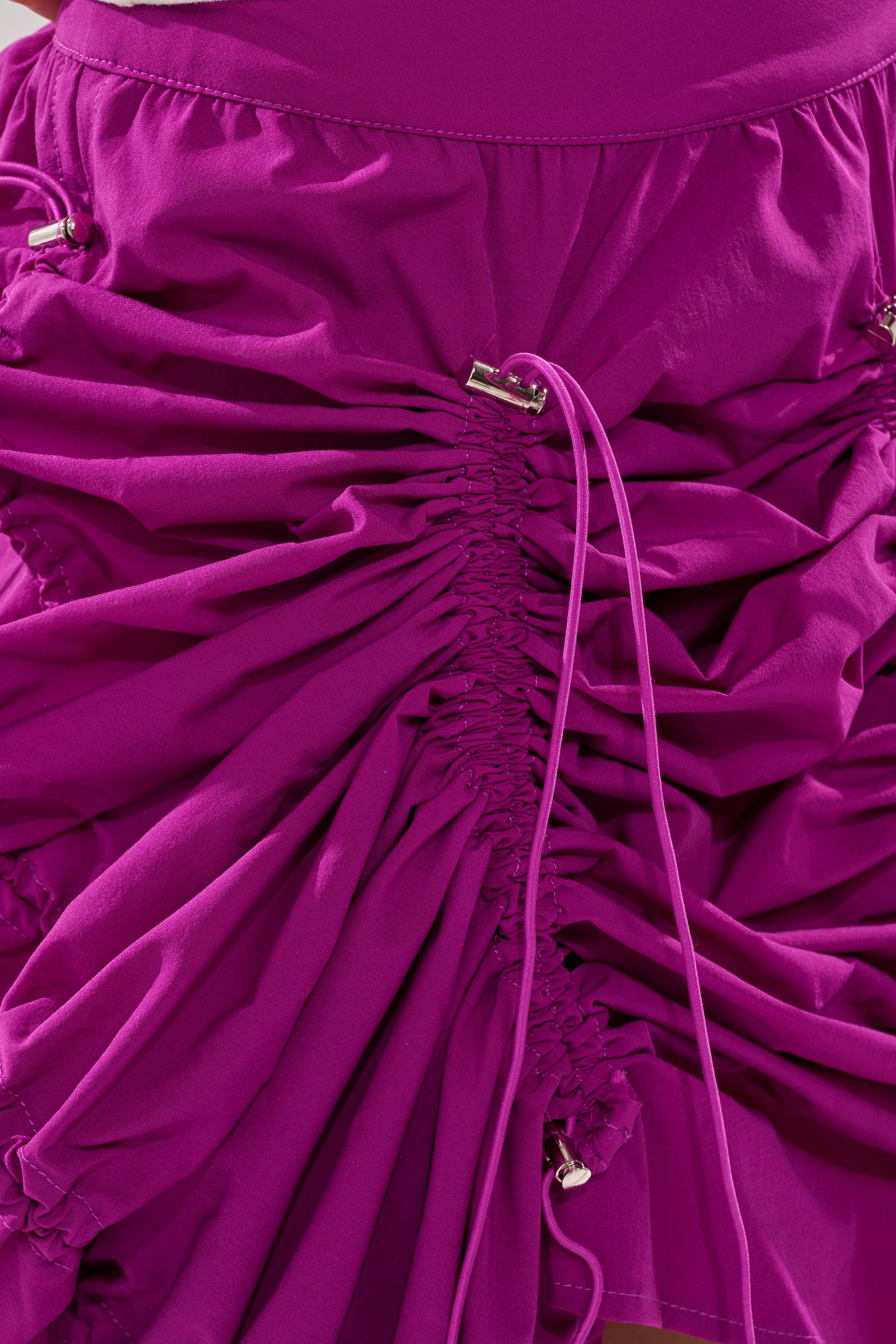 BELLA PARACHUTE MAXI SKIRT IN FUCHSIA - Image 12