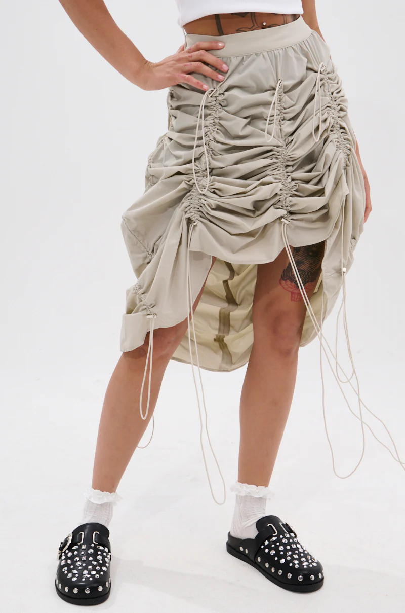 BELLA PARACHUTE MAXI SKIRT - Image 6
