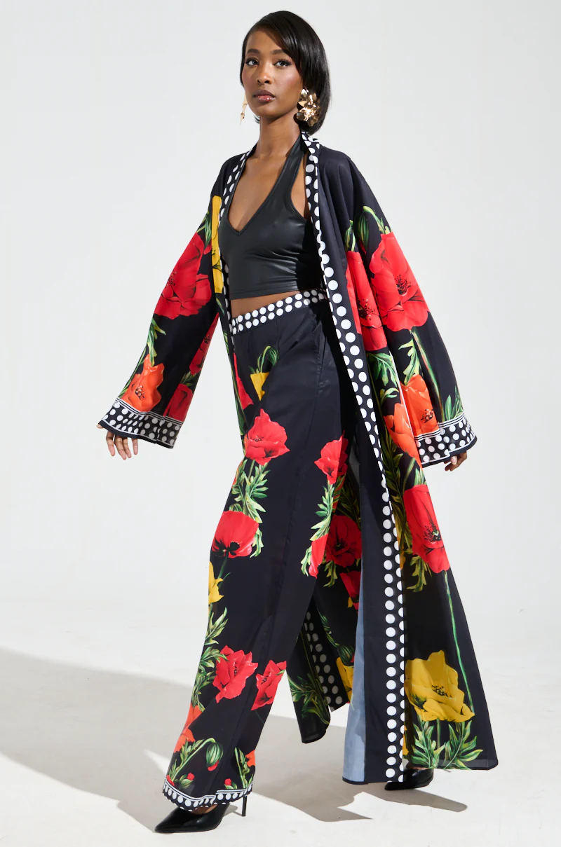 BELLADONNA SATIN PALAZZO PANTS - Image 7