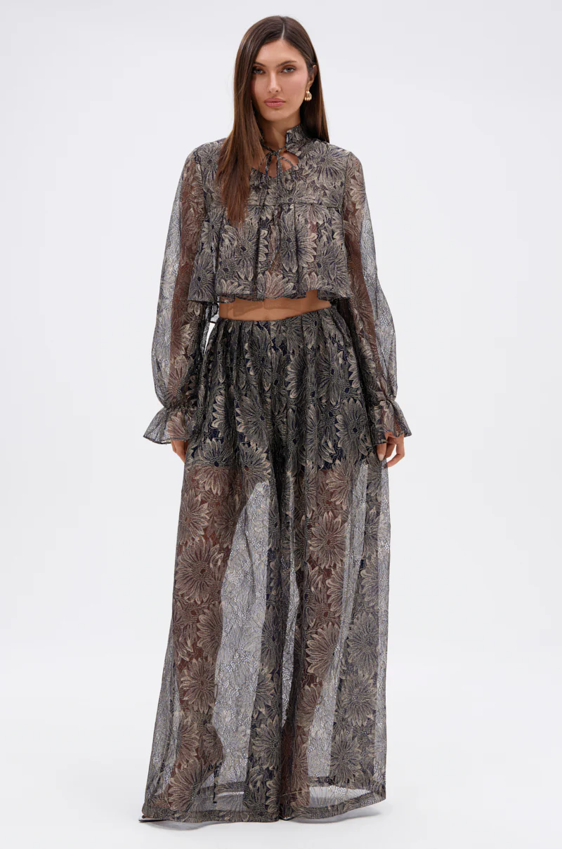 BEST GUEST LACE CROP BLOUSE - Image 5