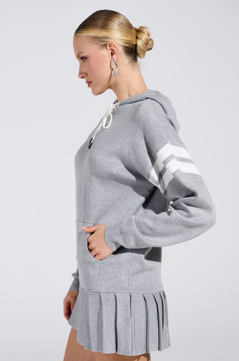 BETTER OFF SWEATER JERSEY DRESS - Image 4