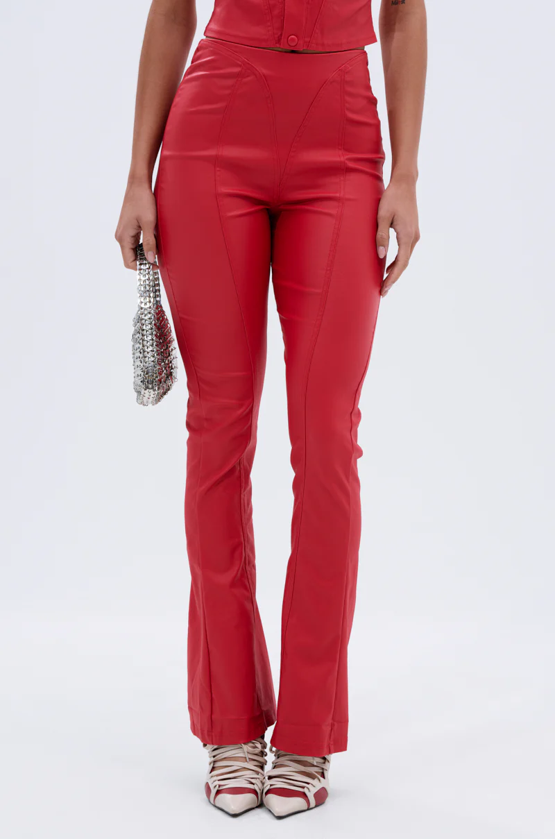 BIG CITY LIVIN FAUX LEATHER LEGGING