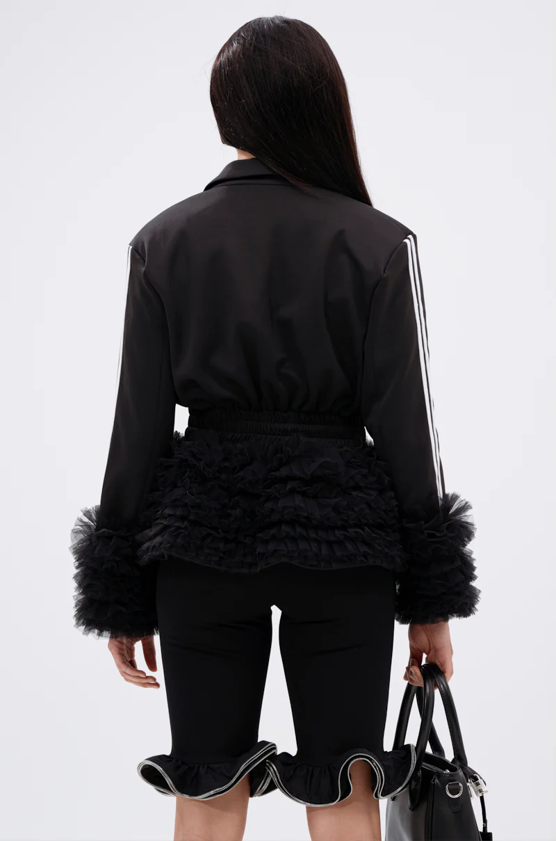 BIG HIT TULLE TRIM BLAZER - Image 7