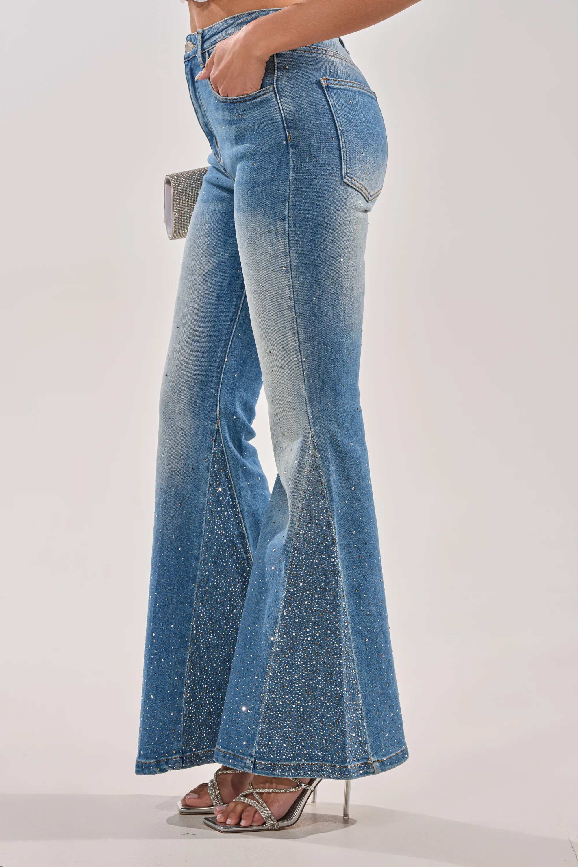 BLING BLING FLARE DENIM - Image 4