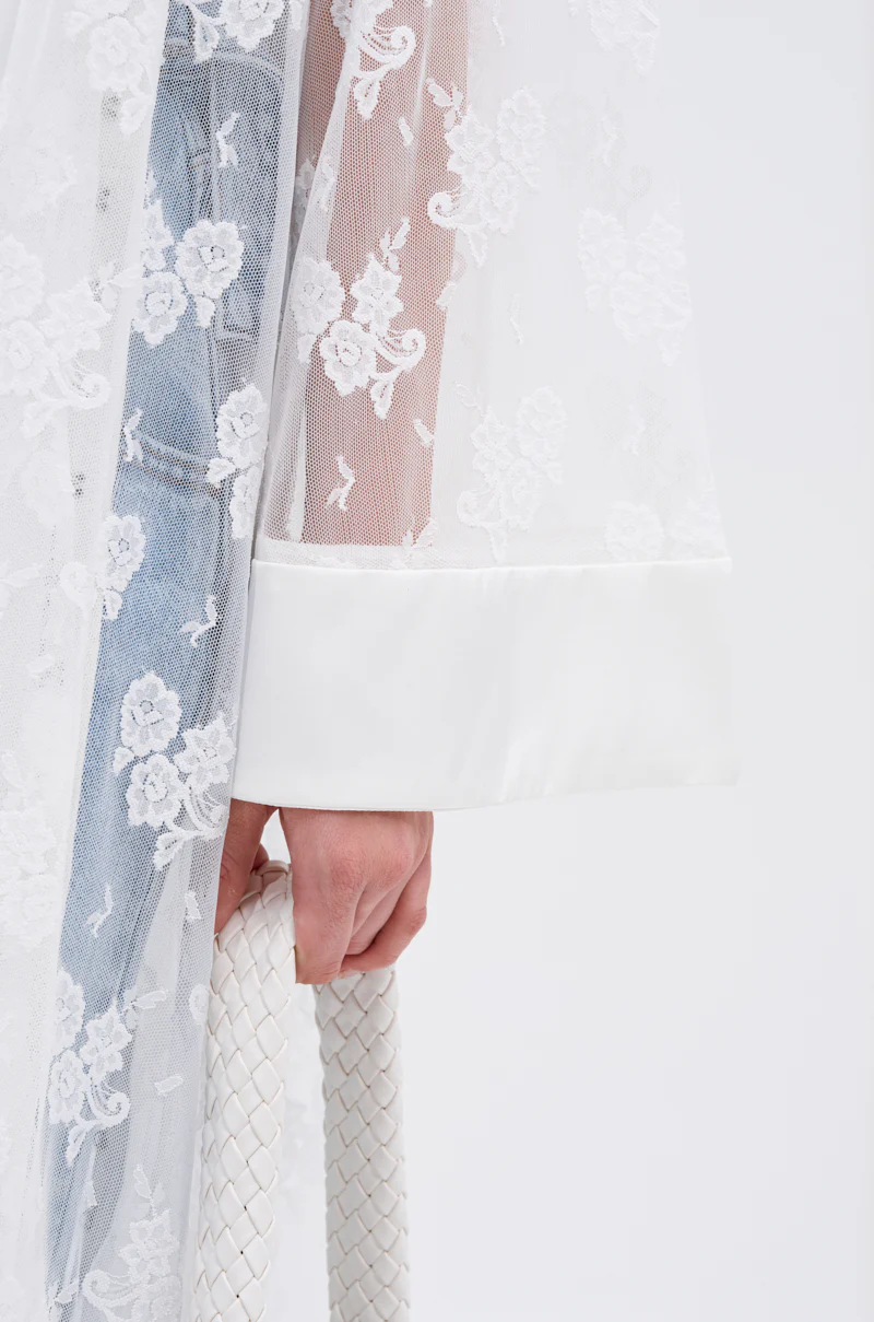 BORA BORA LACE DUSTER IN WHITE - Image 9