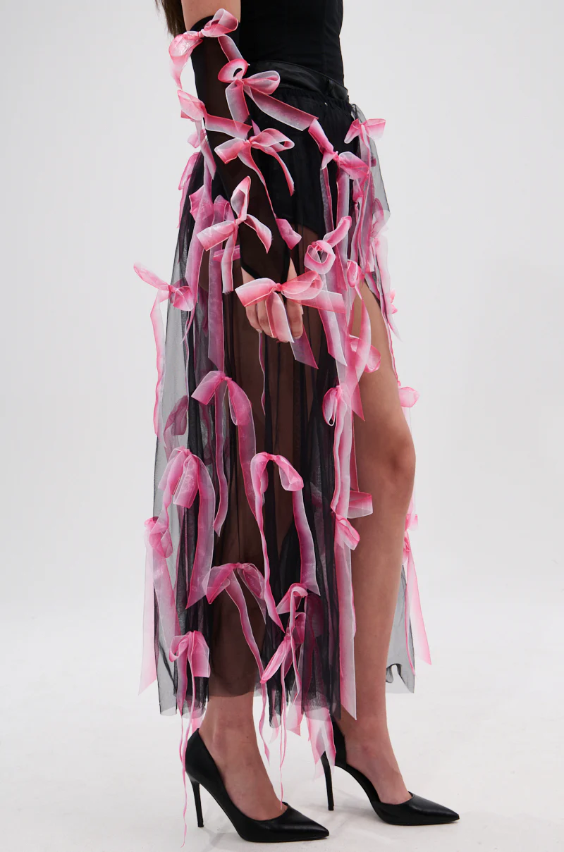 BOW DOWN BOW SKIRT BELT - Image 3
