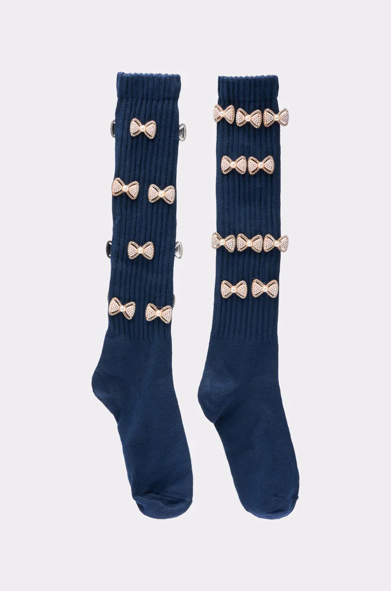 BOW PLEASE CHARM SOCKS - Image 5