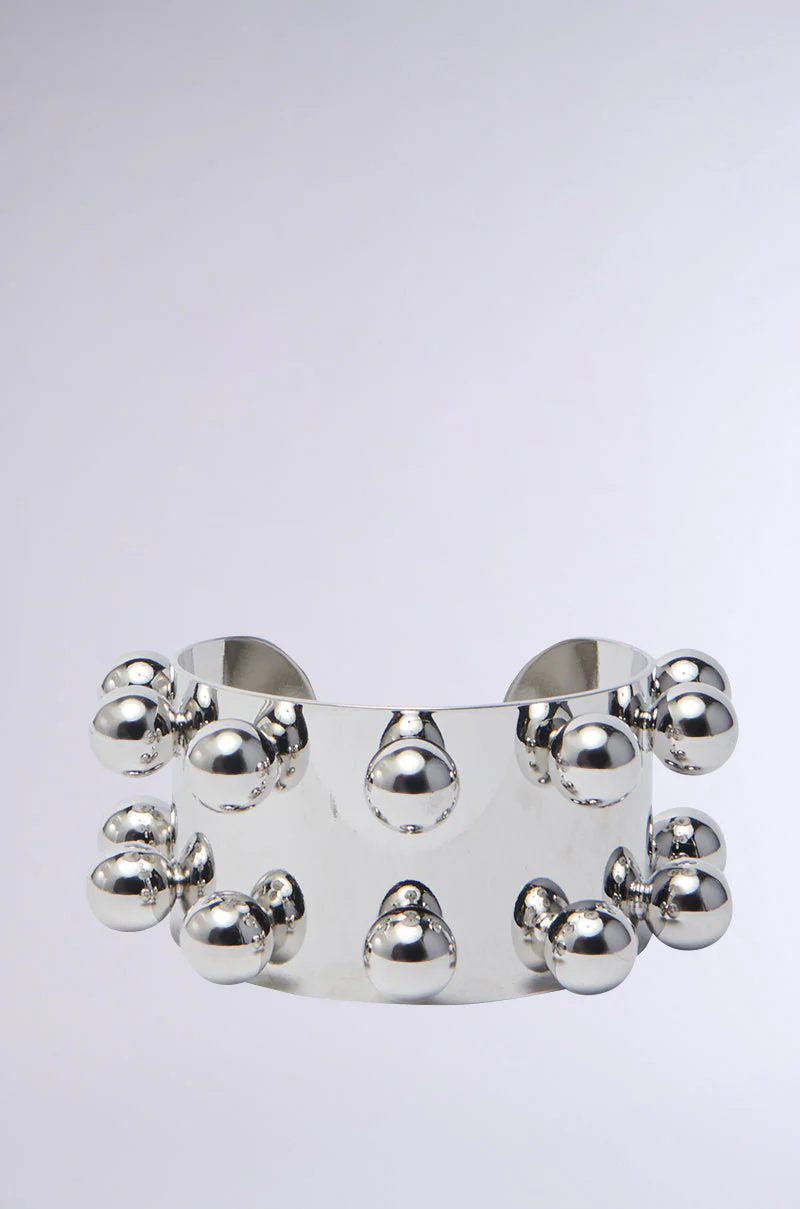 WHAT A STUD SILVER CUFF