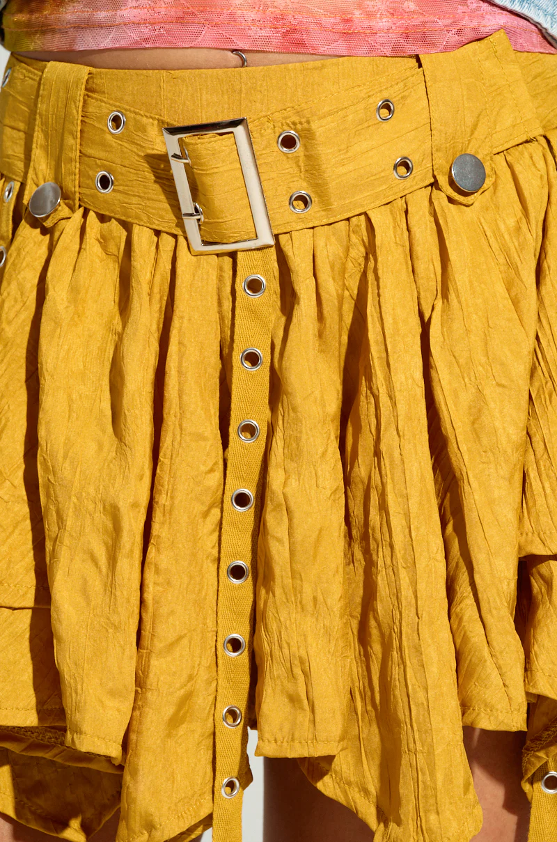 BREAK MY SOUL SKIRT IN MUSTARD - Image 7