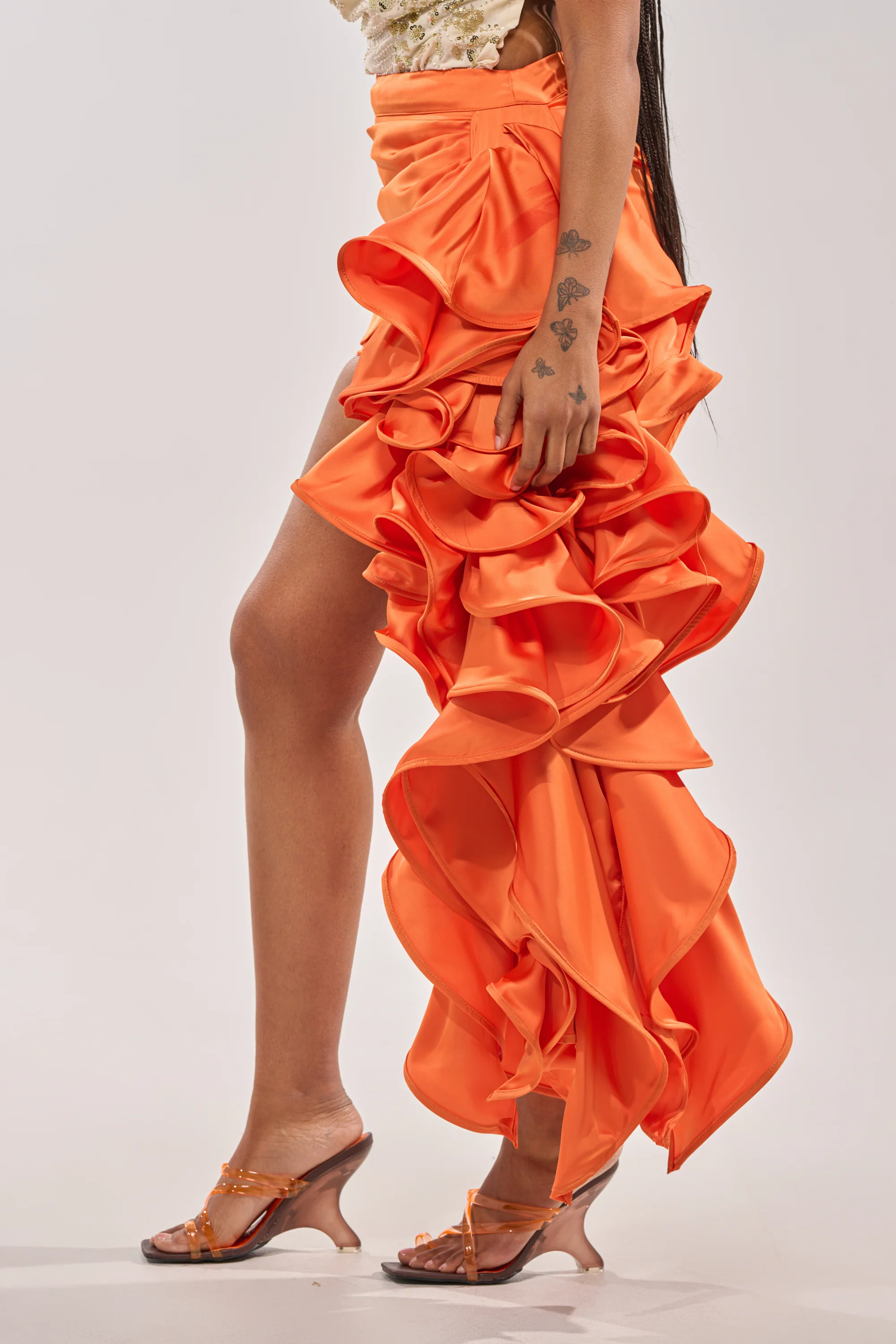 BRIGHTER DAYS MINI SKIRT WITH SIDE TIE - Image 7