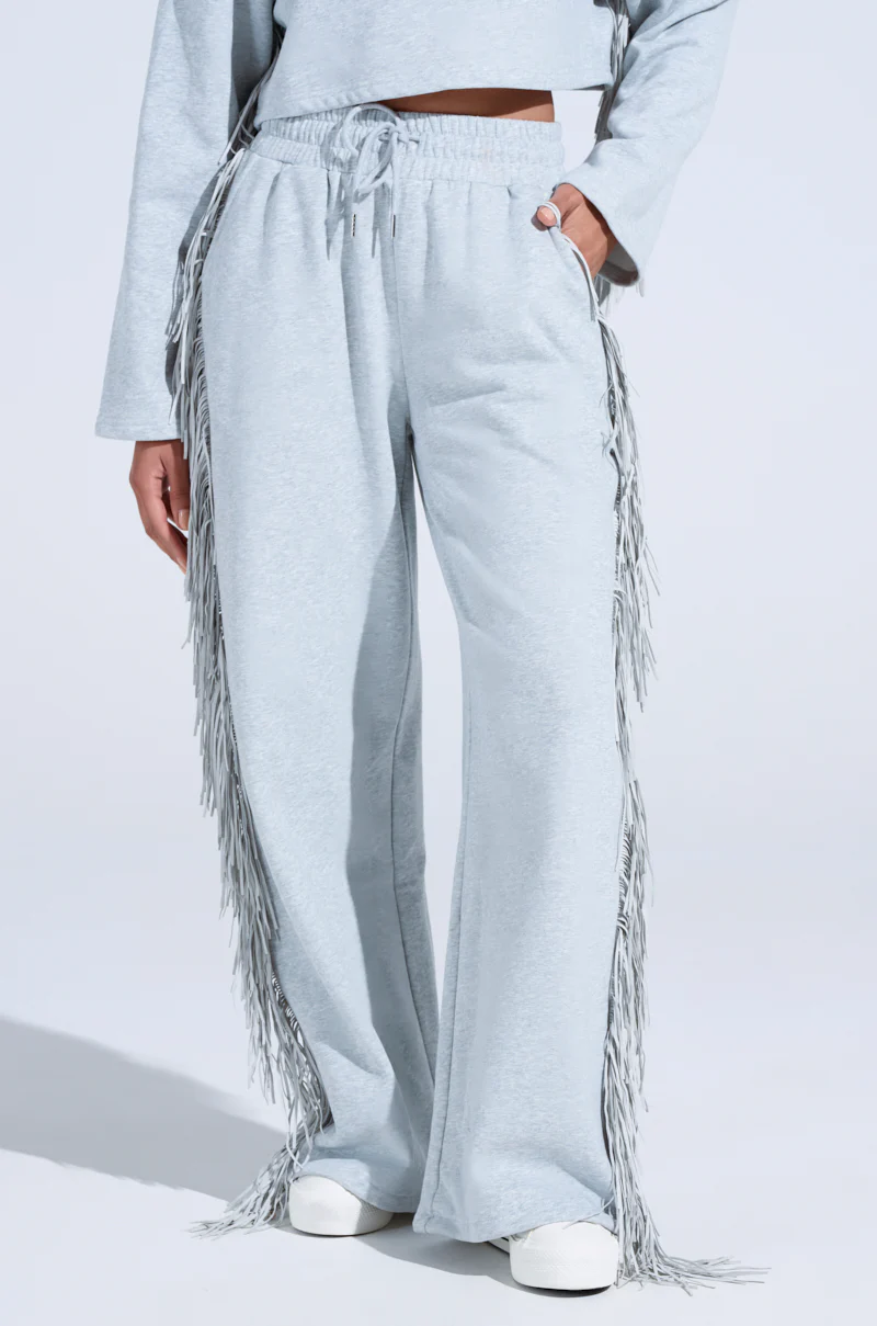 BRINGING IT BACK WIDE LEG JOGGER - Image 4