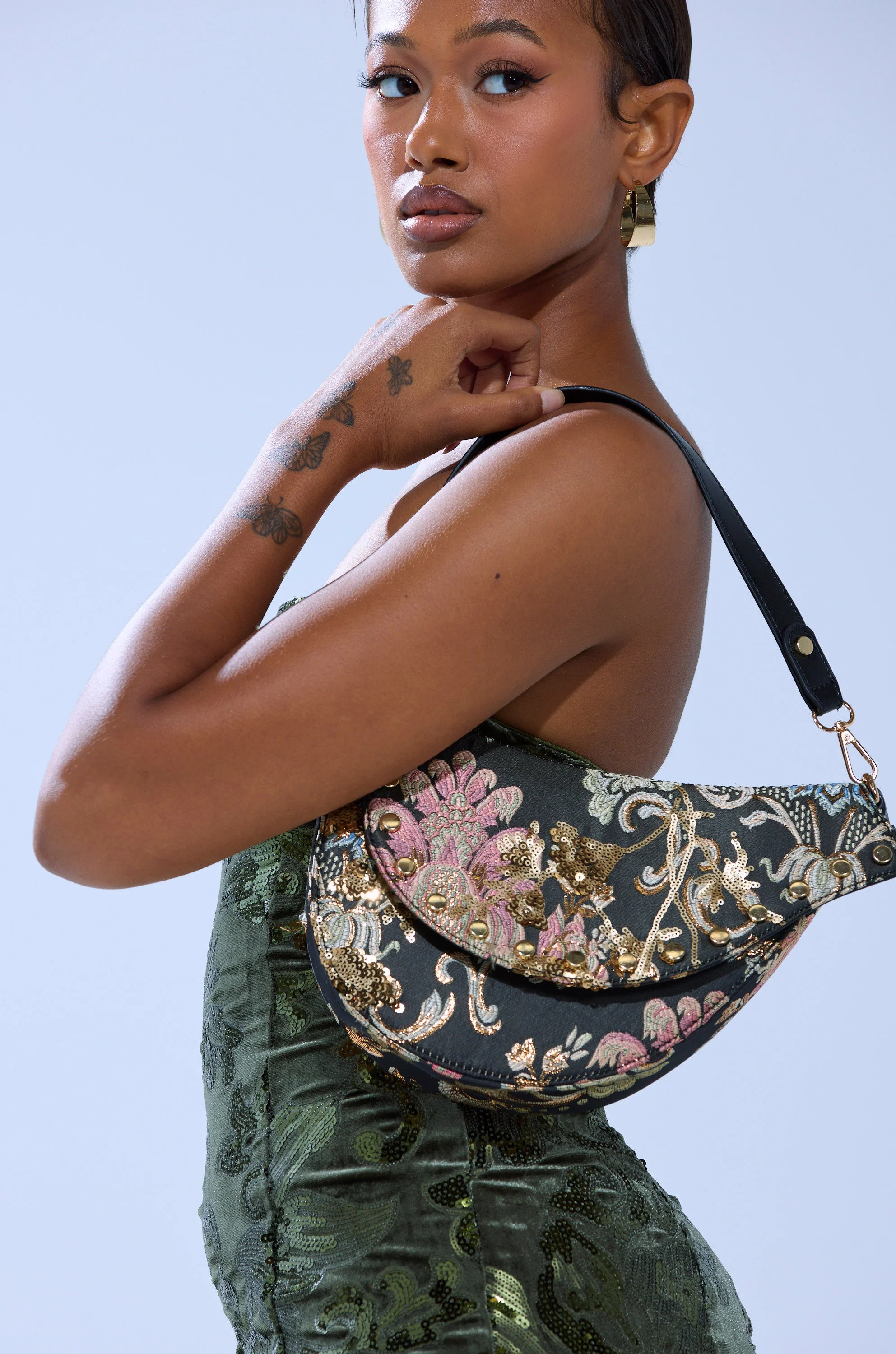 BROCADE DREAMS SADDLE BAG - Image 2