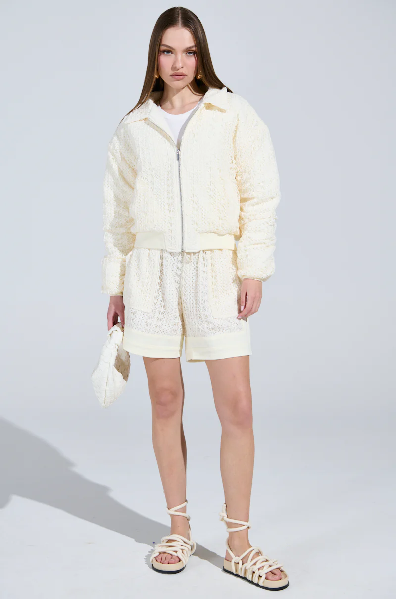 BROOKLYN CROCHET BERMUDA SHORTS - Image 7