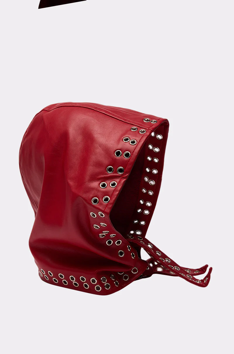 BUCKLE UP PU HEADSCARF - Image 6