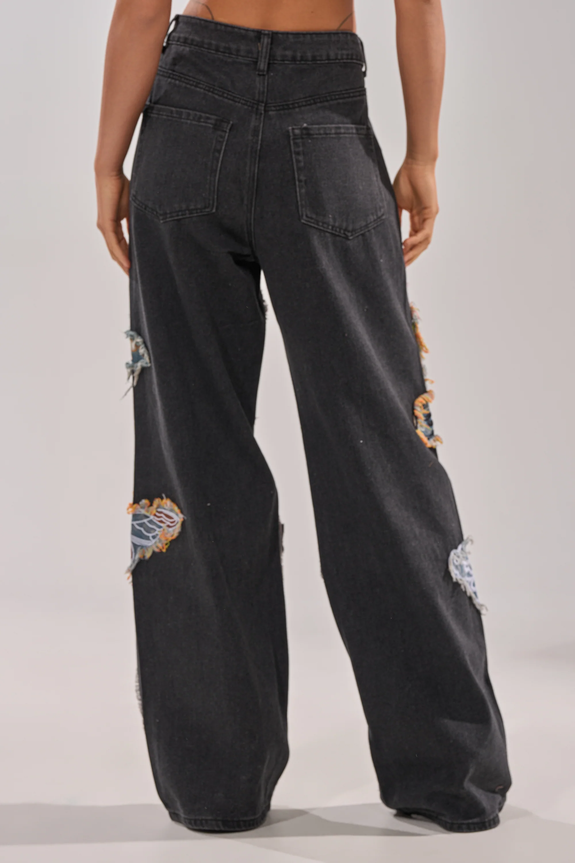 BUTTERFLY EFFECT RELAXED DENIM - Image 5