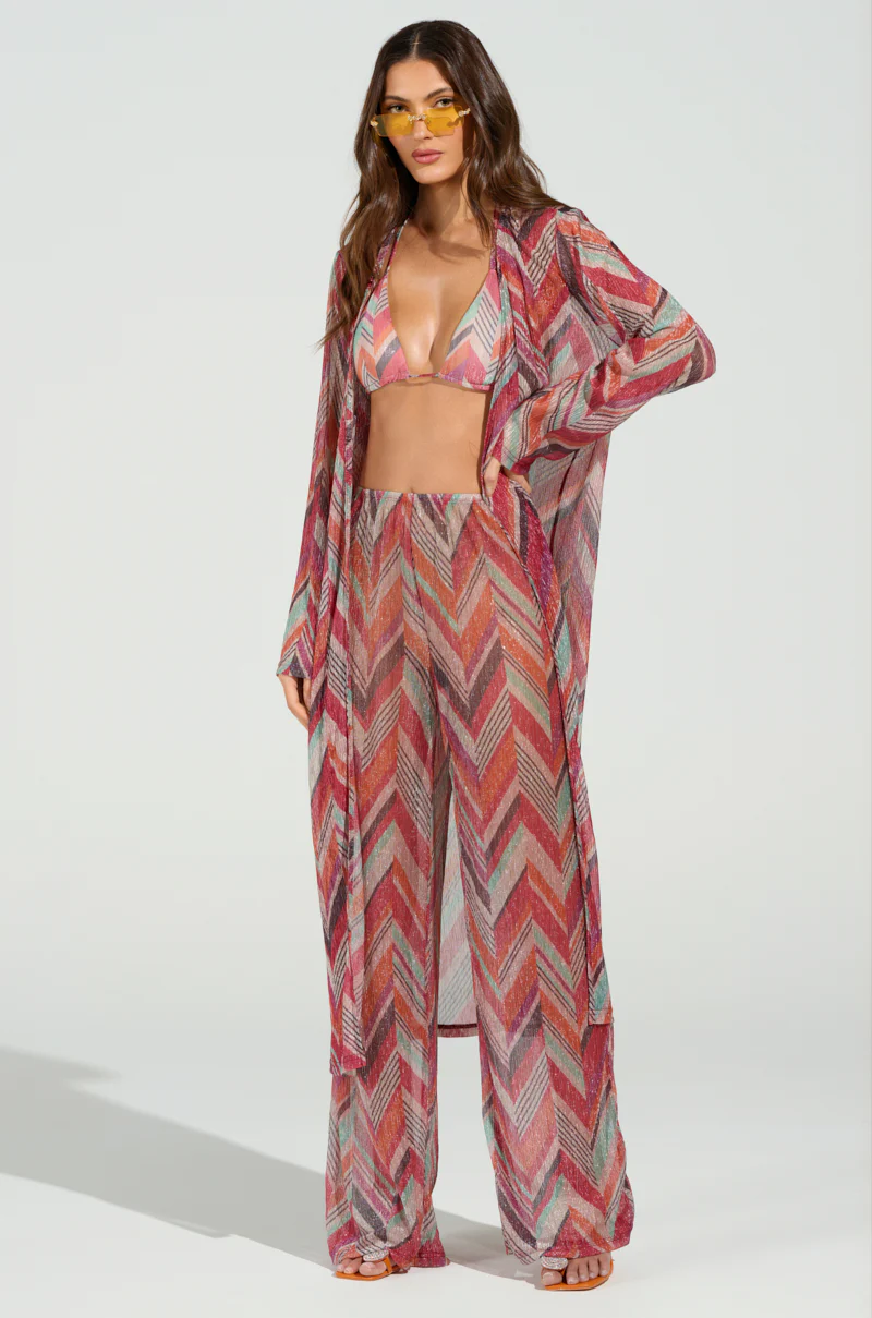 CALI FAYE LONGLINE DUSTER - Image 2