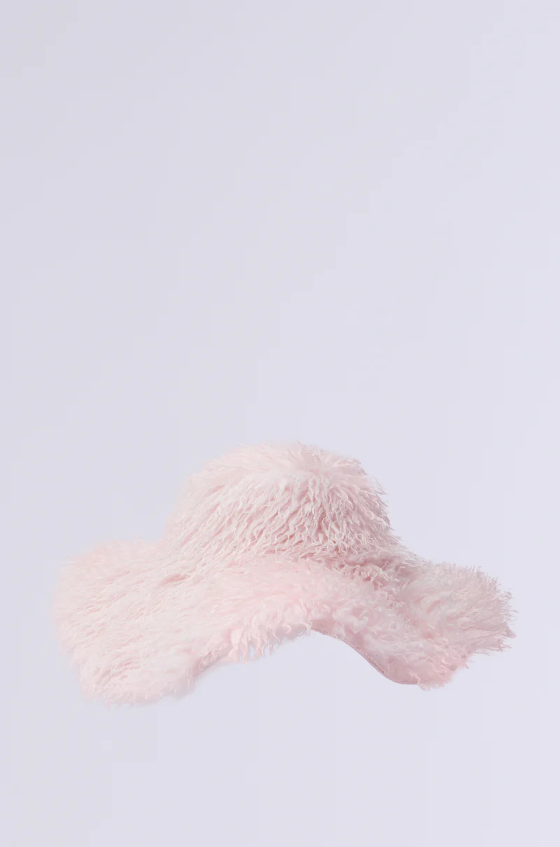 CALL ME BABY FAUX FUR HAT - Image 2