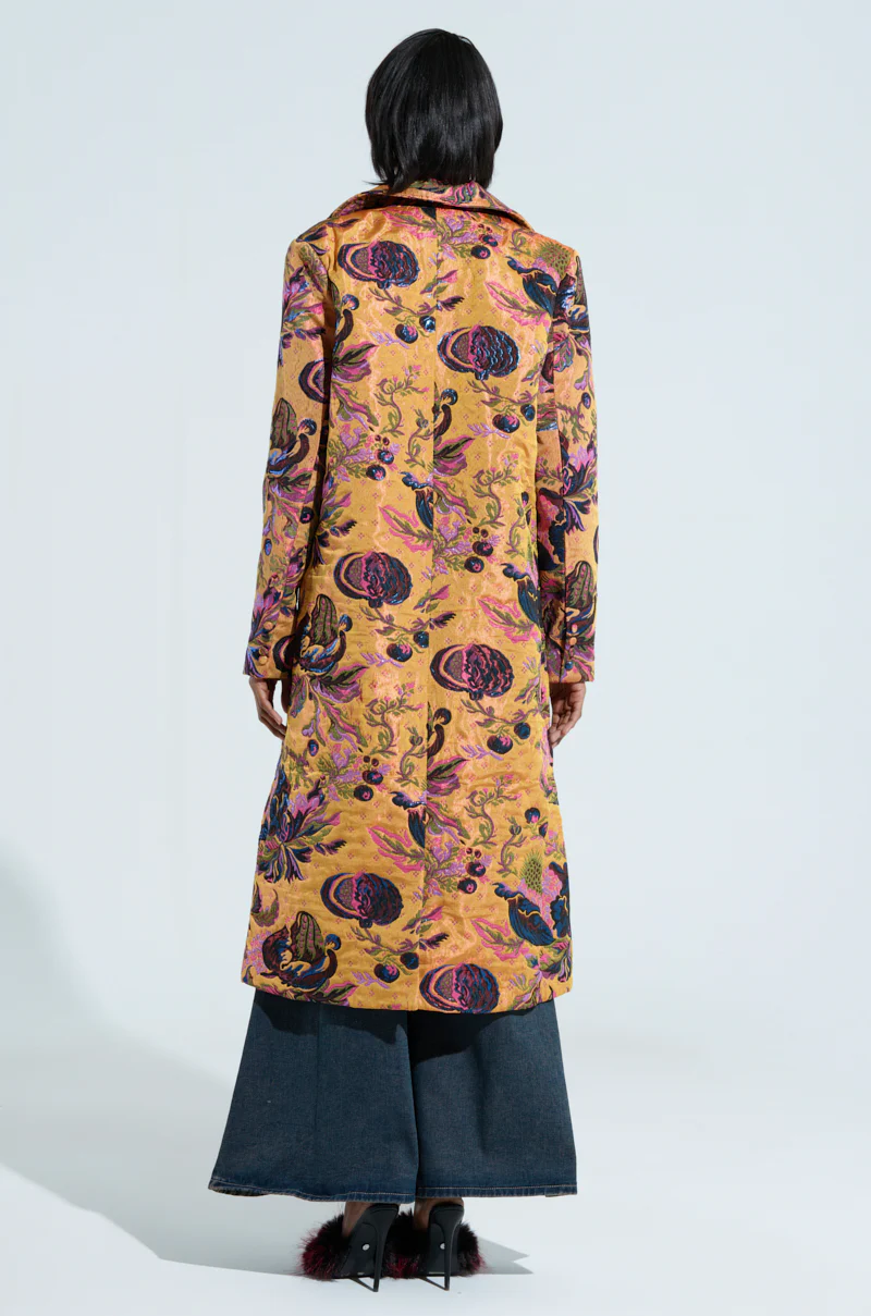 CAMBRIDGE BROCADE TRENCH - Image 4