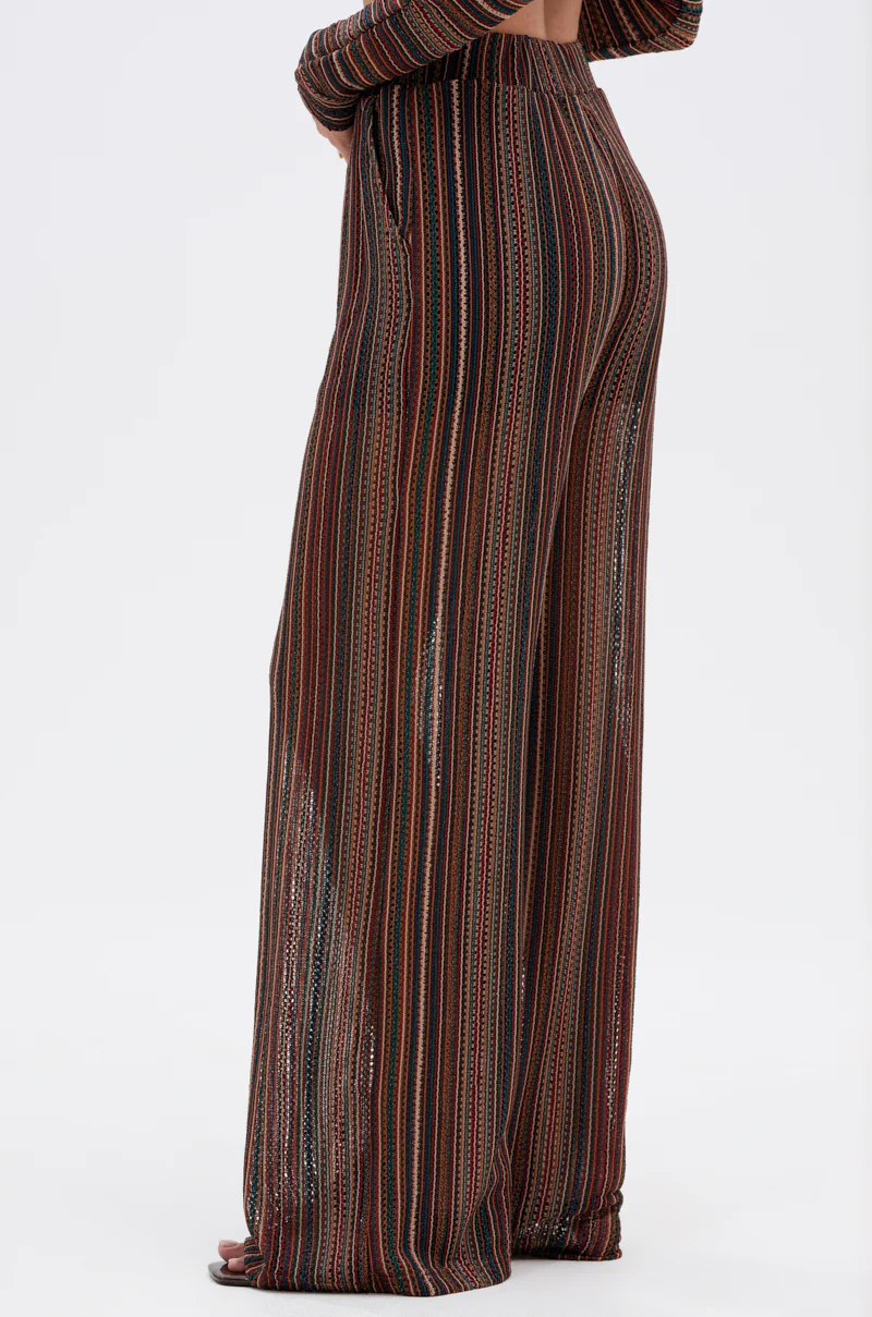 CANDICE STRIPE WIDE LEG PANT - Image 3