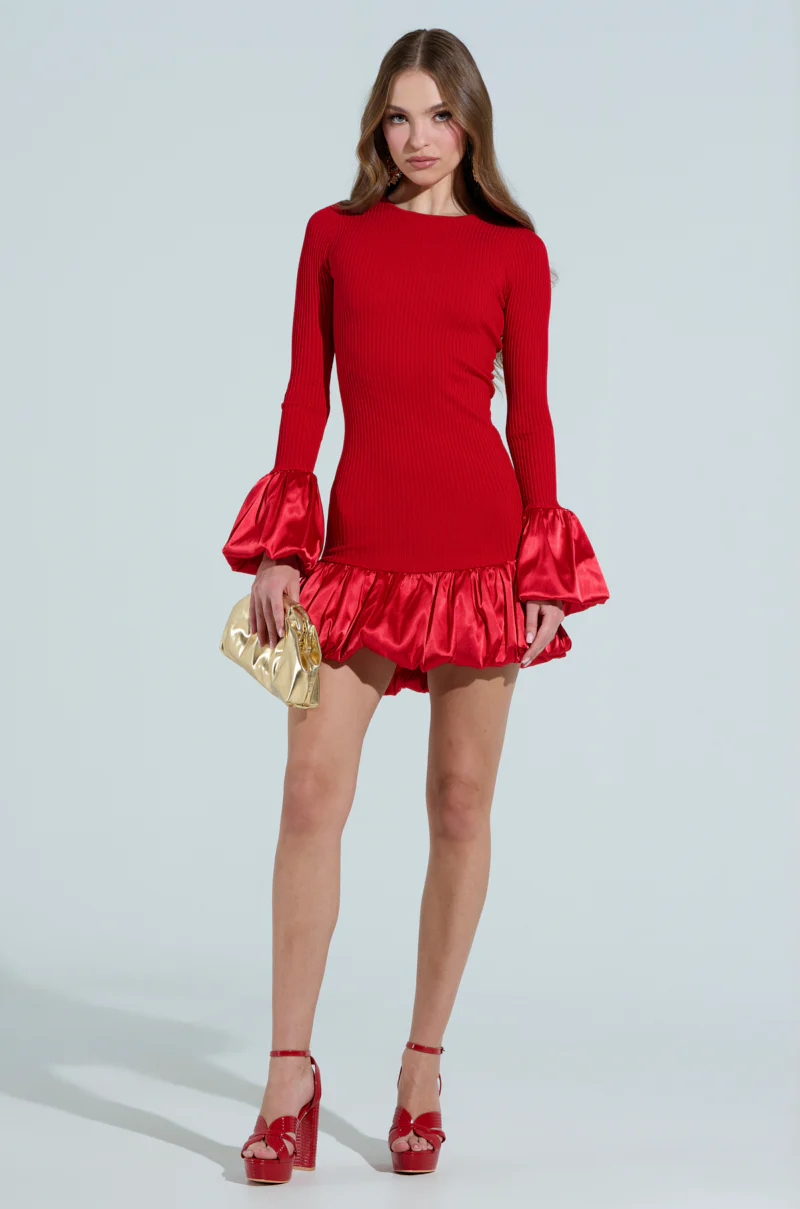 CAN'T MISS ME KNIT MINI DRESS - Image 6