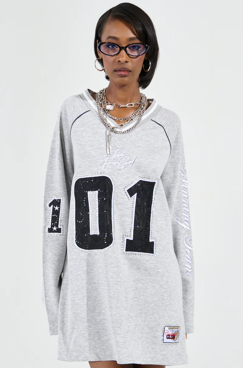 CATCH ME COURTSIDE SWEATSHIRT DRESS - Image 2