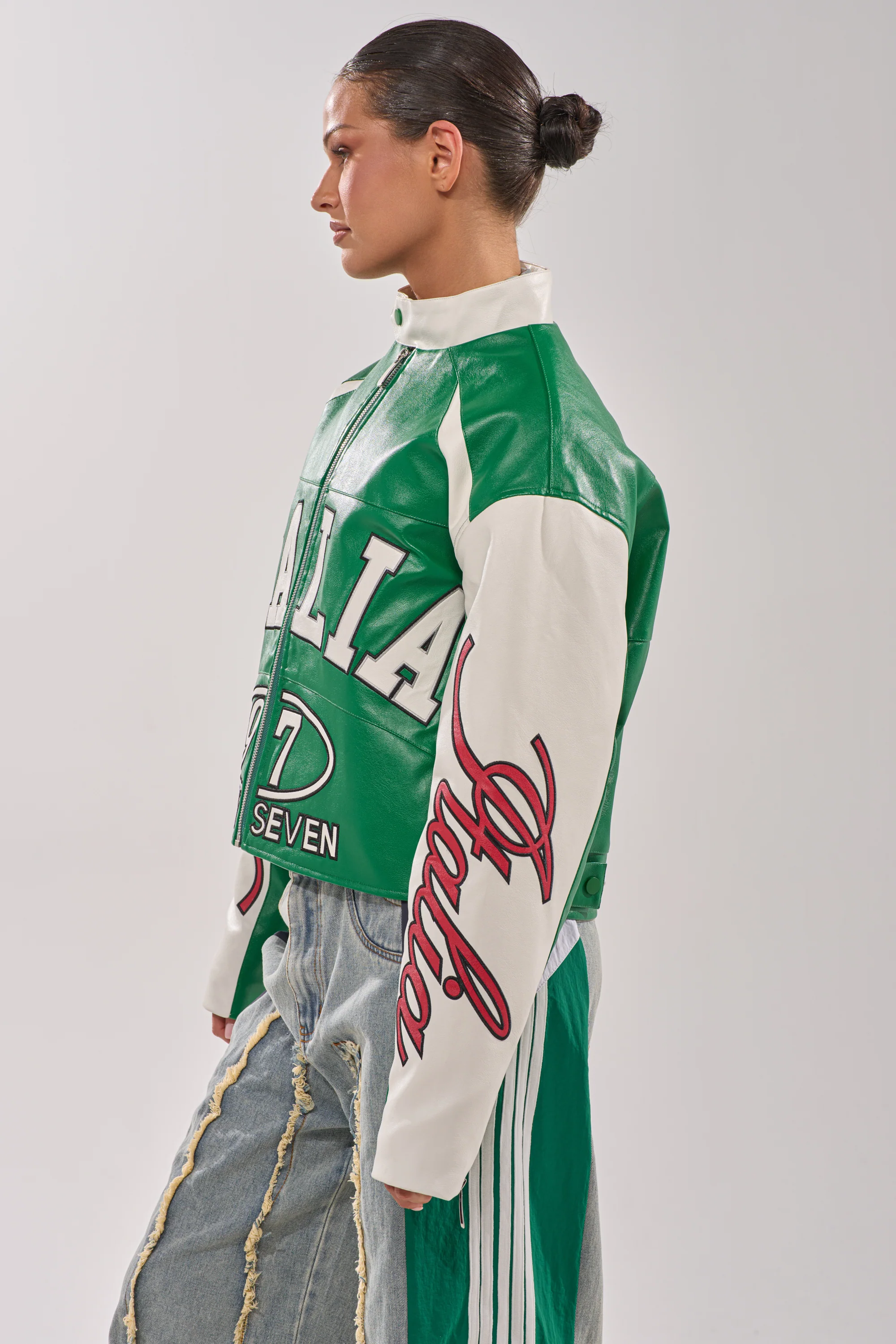 CATCHING FLIGHTS EMBROIDERED BOMBER - Image 8